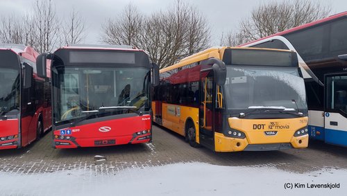 2017' Solaris Urbino 12 Electric & 2015' VDL Citea LLE