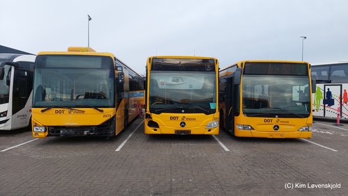 2014' Iveco Crossway LE & 2016' Mercedes O530 Citaro C2 & 2009' Mercedes O530 Citaro K