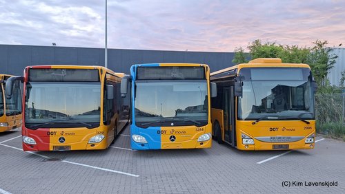 2015' Mercedes Citaro C2 & 2015' Iveco Crossway LE