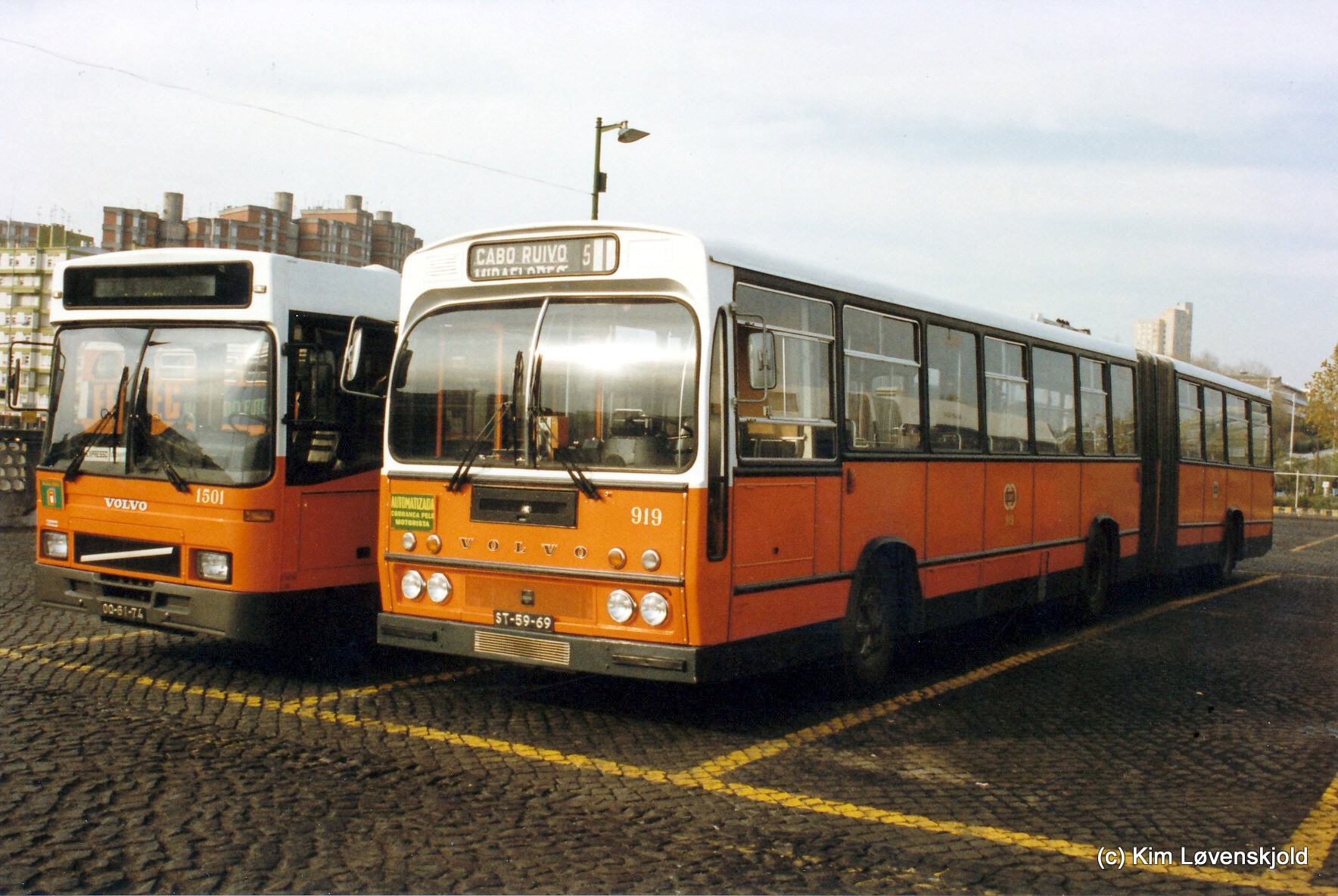 1991' Volvo B10MA-55 Camo Camus & 1975' Volvo B58-55A Camo