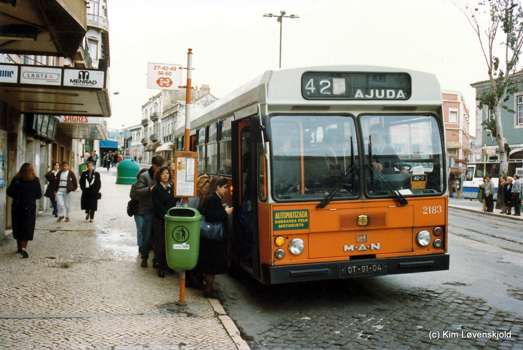 1982' MAN SL200 Caetano