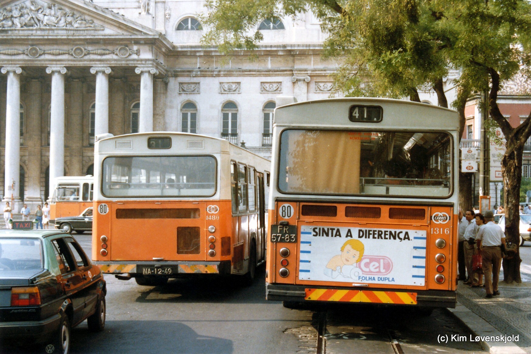 1983' Volvo B10R-5639 Camo & 1978' Volvo B59-55 Caetano