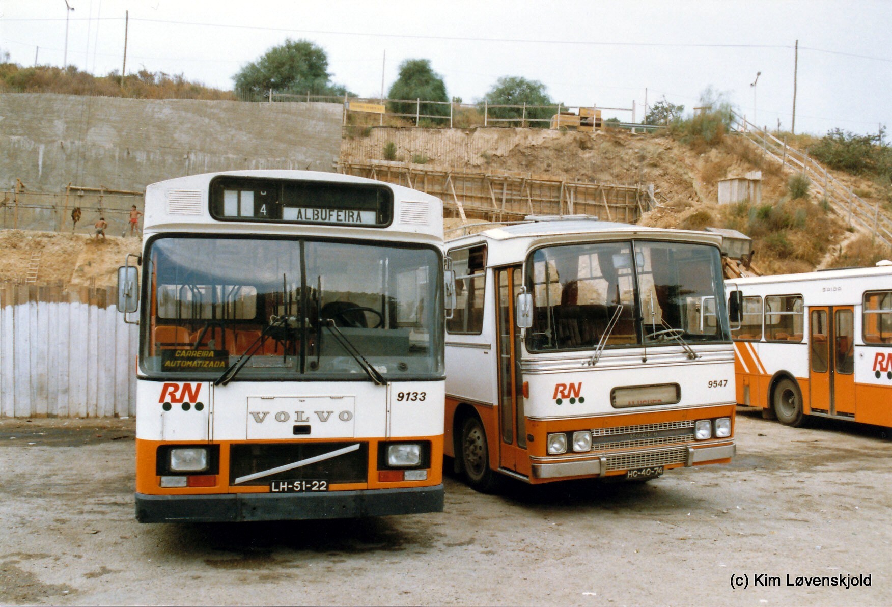 1970' Volvo B58-55 Camo (rebodied) & 1967' Volvo B58-55 Caetano