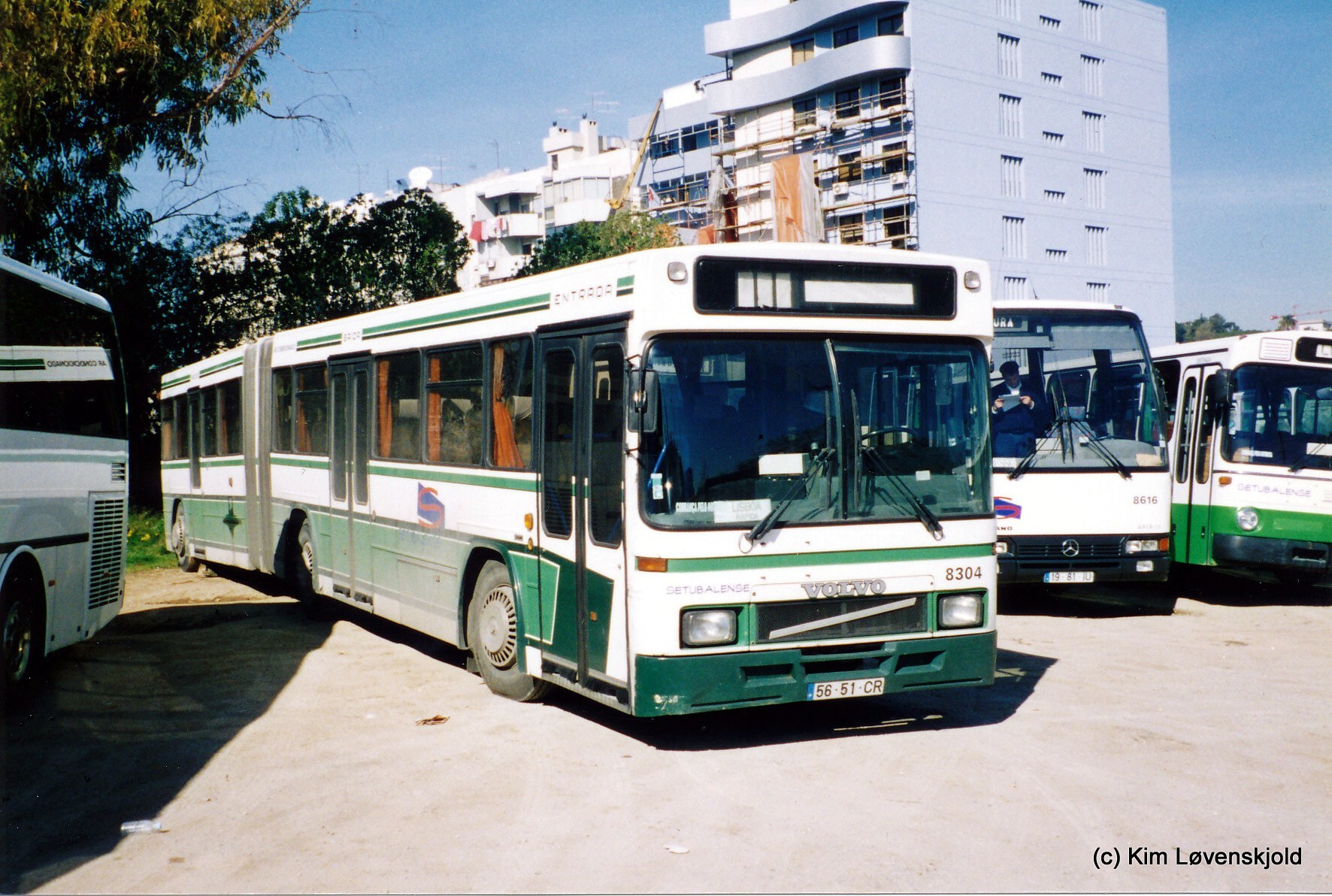 1977' Volvo B58-55A Camo (rebodied) 1st body by Van Hool