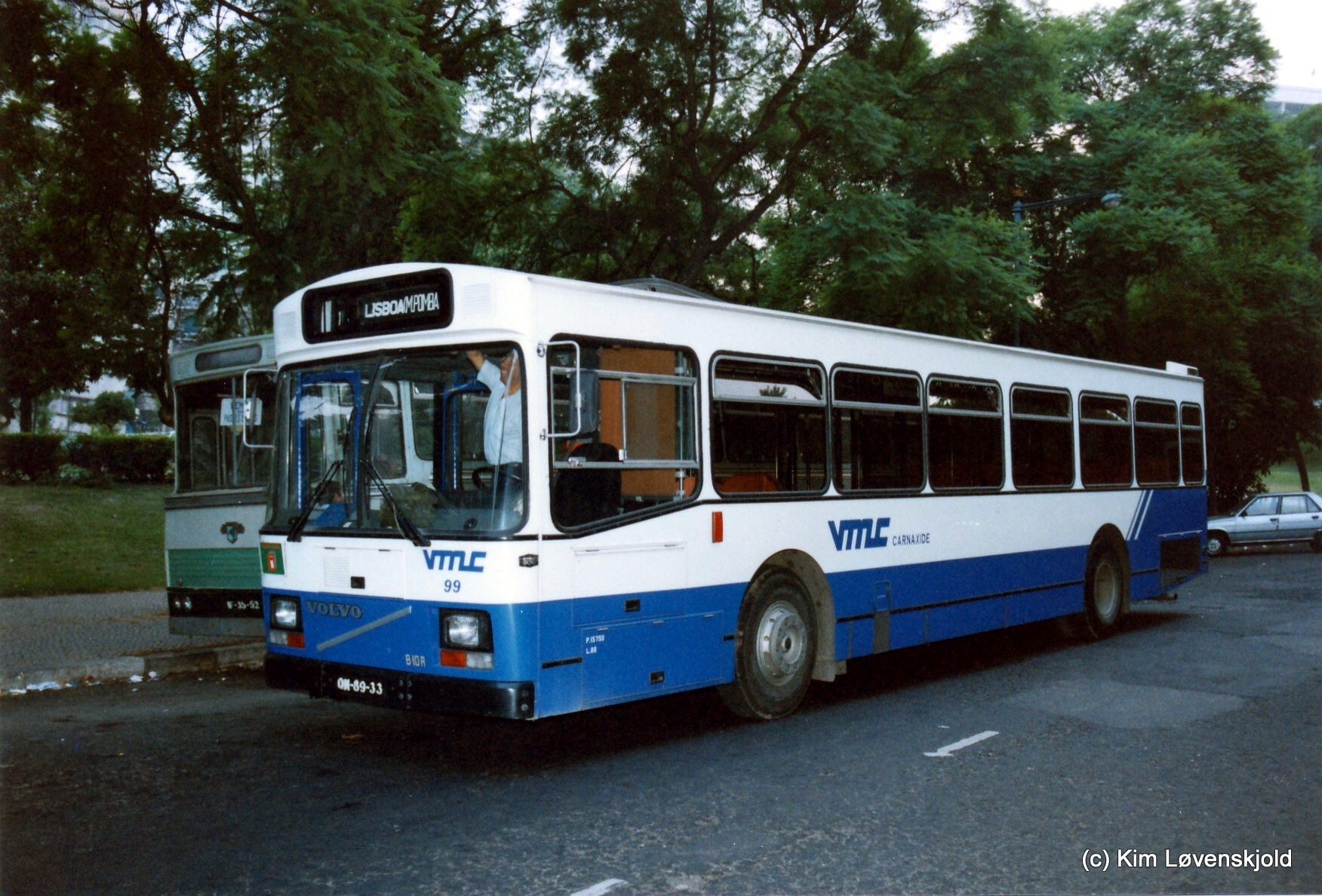 1989' Volvo B10R-5639 Camo