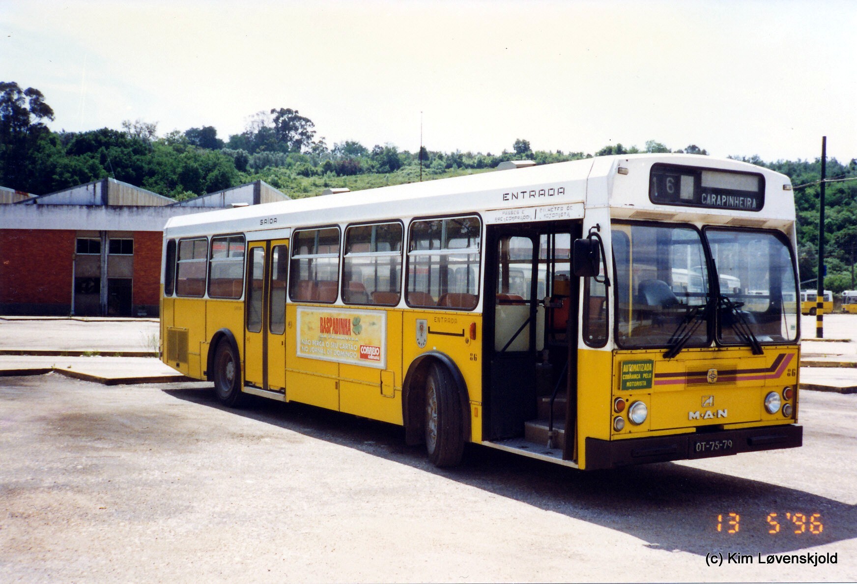 1984' MAN SL200 Caetano