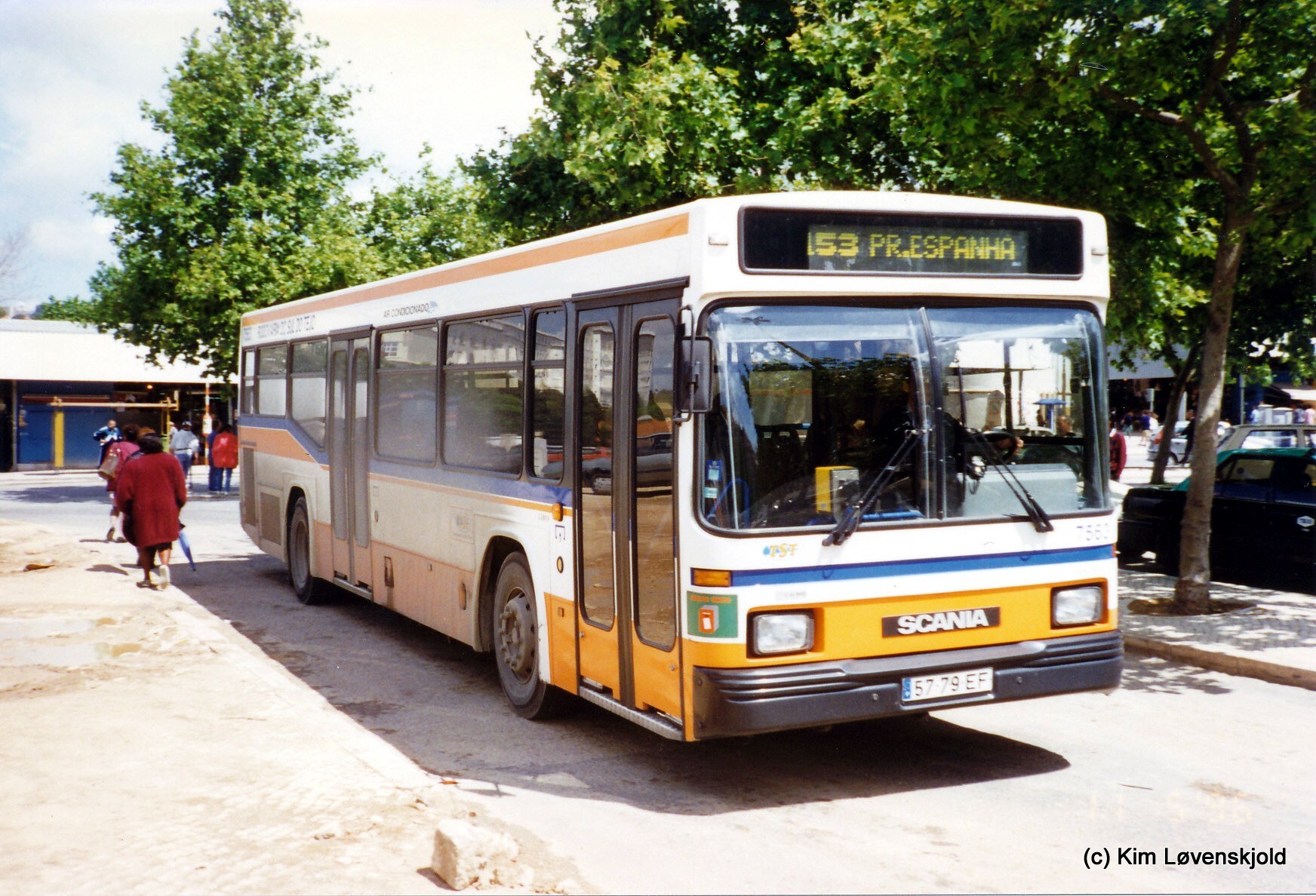 1994' Scania L113CLL Camo Camus