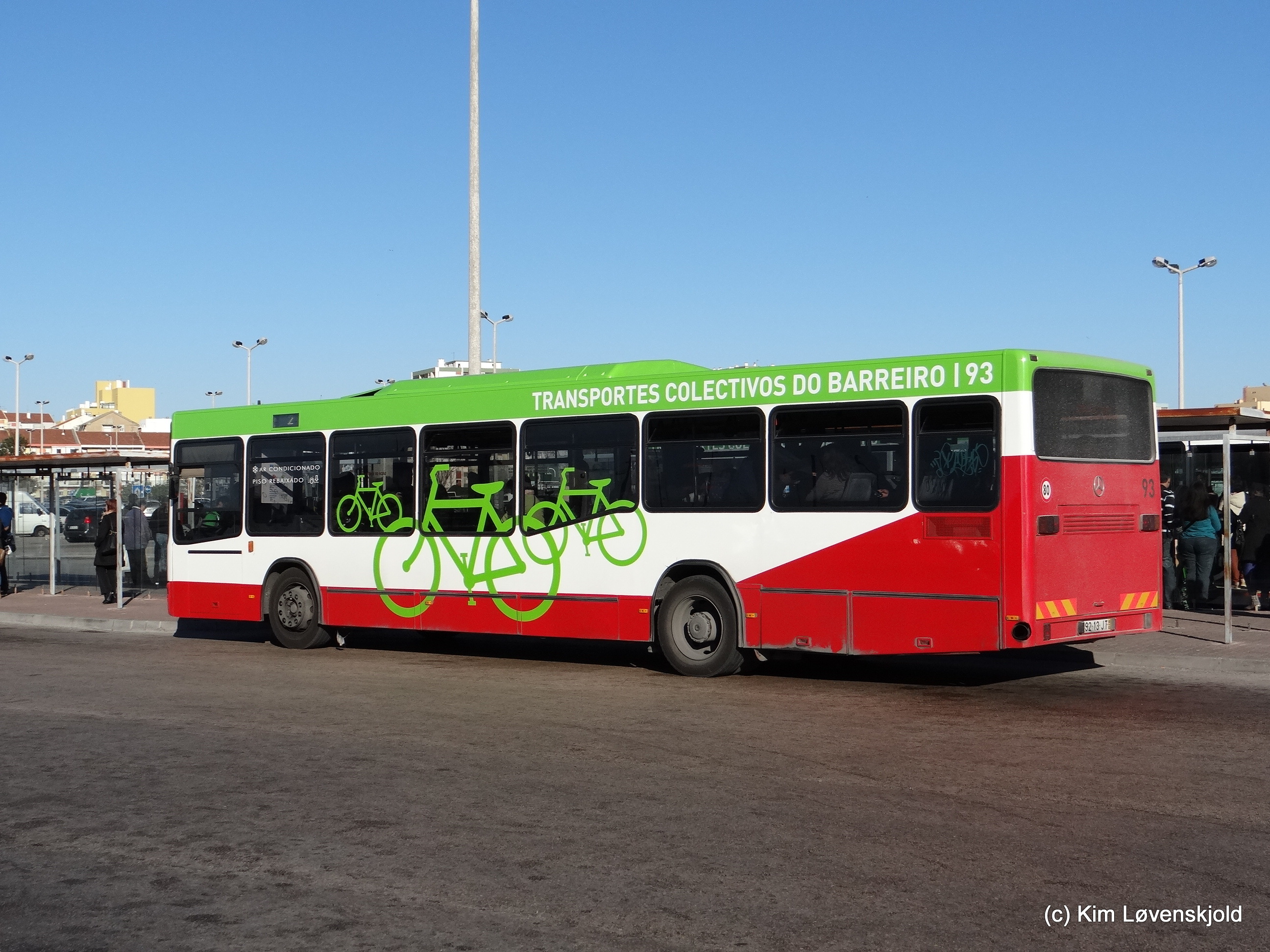 1998' Mercedes O405N Camo Camus