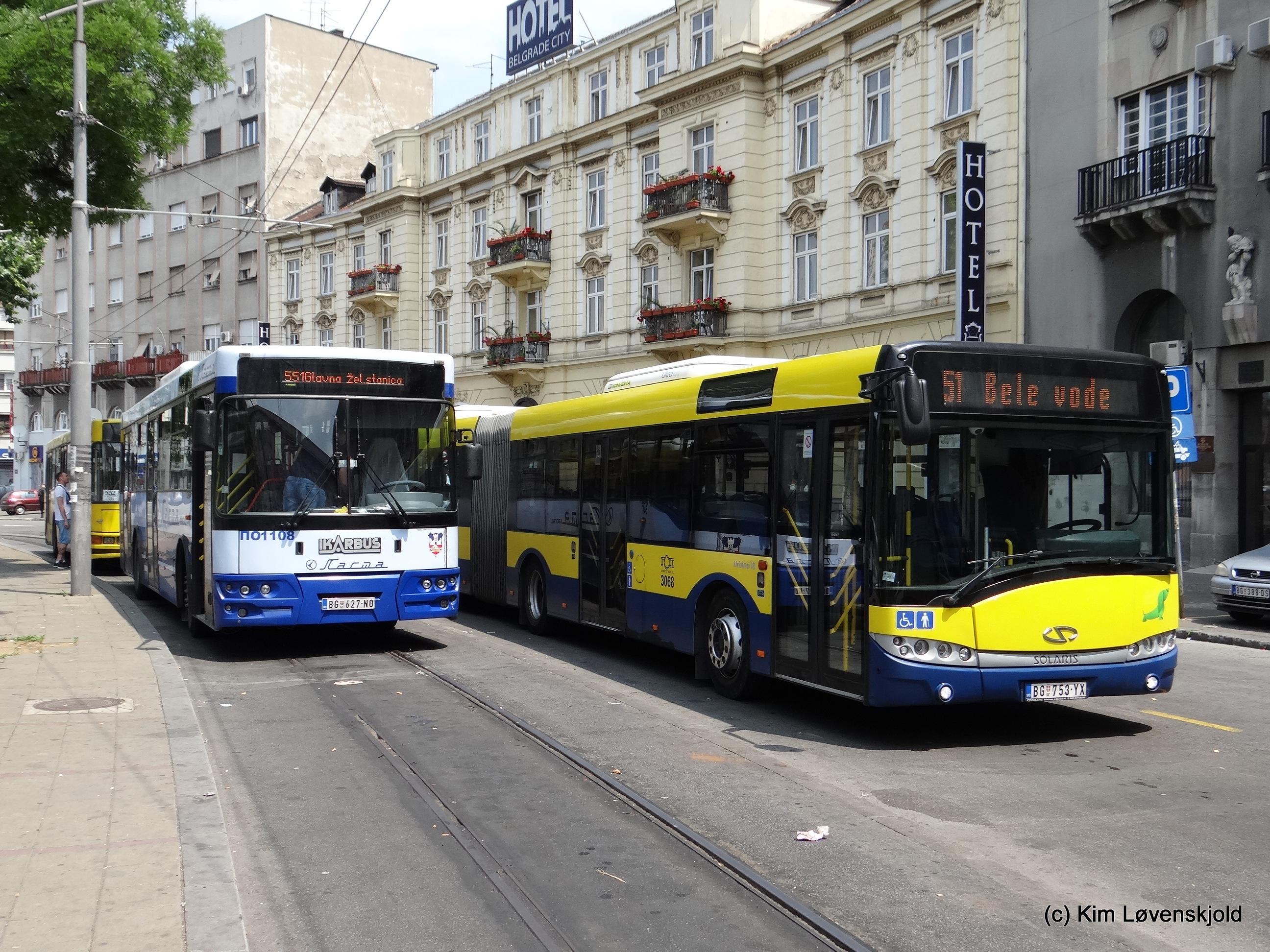 Ikarbus IK103 & Solaris Urbino 18