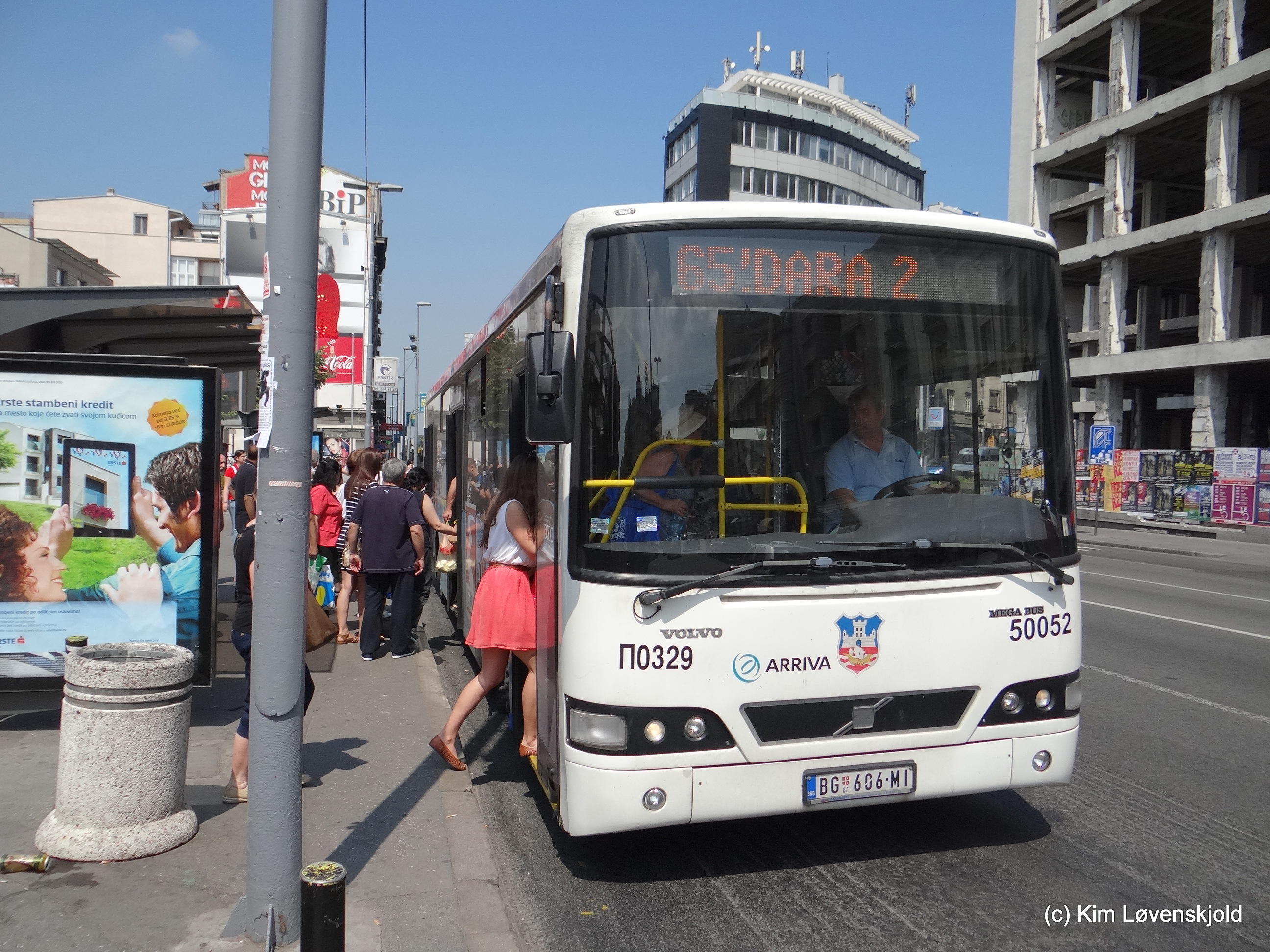 2012' Volvo B7RLE Megabus Localo