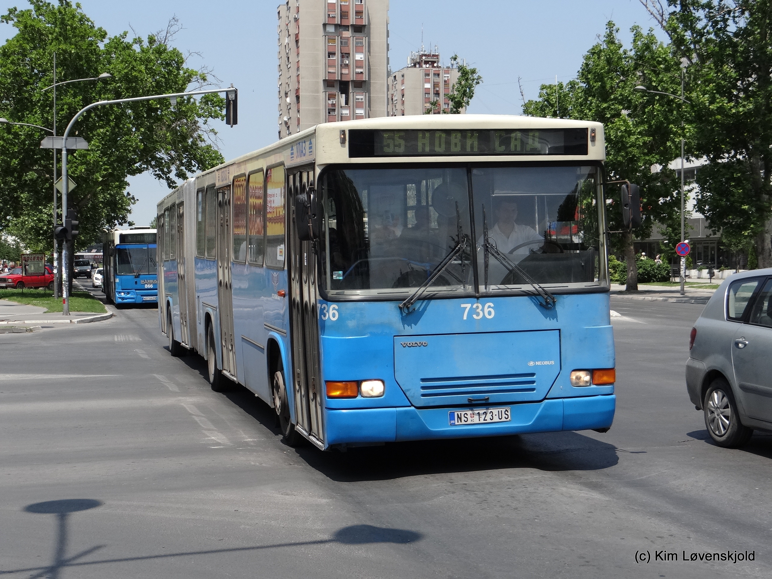 1998' Volvo B10MA-55 Neobus 405GZ (rebodied)