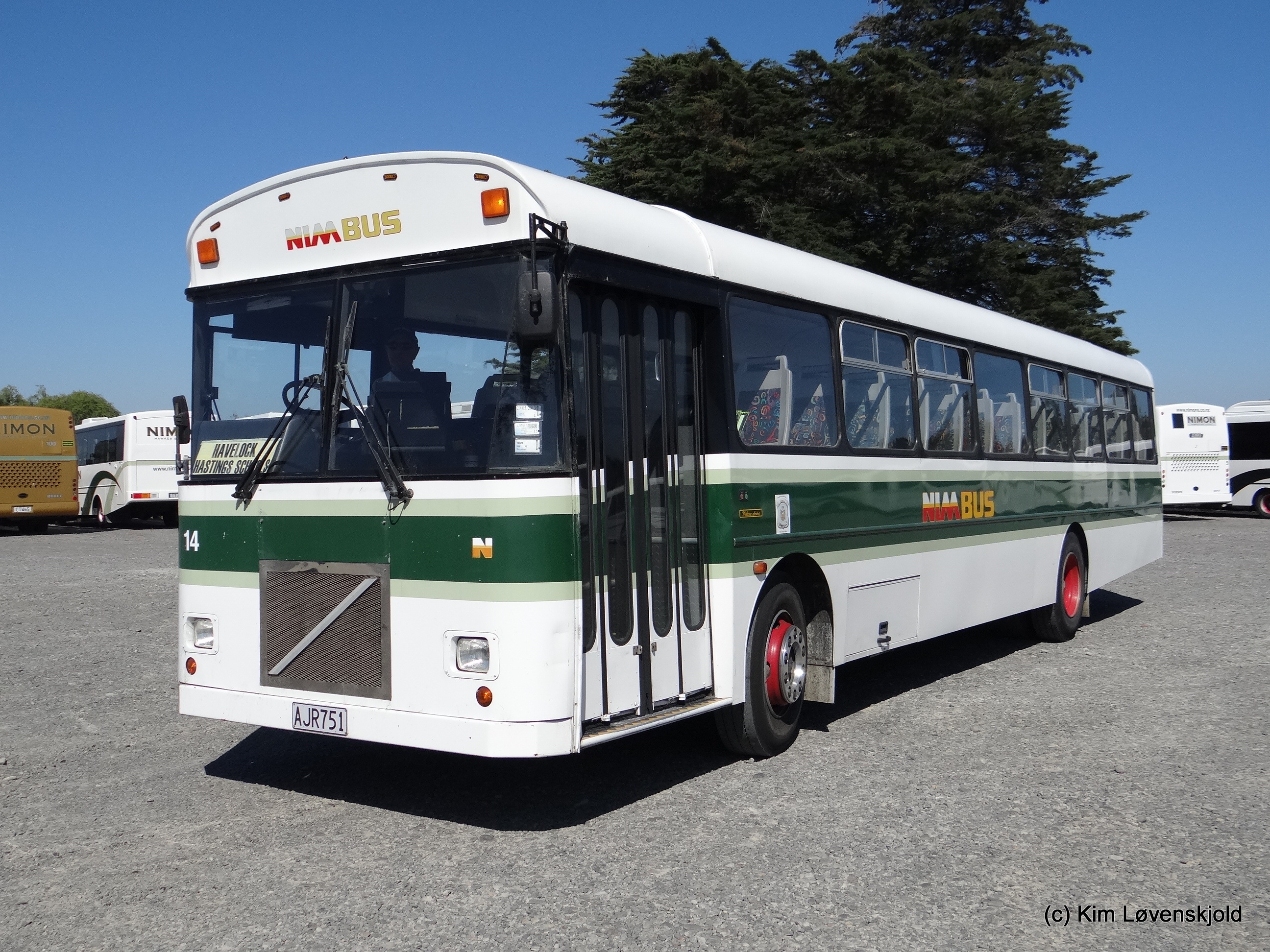 1981' Volvo B10M-60 Kiwi Bus Builders (rebodied)