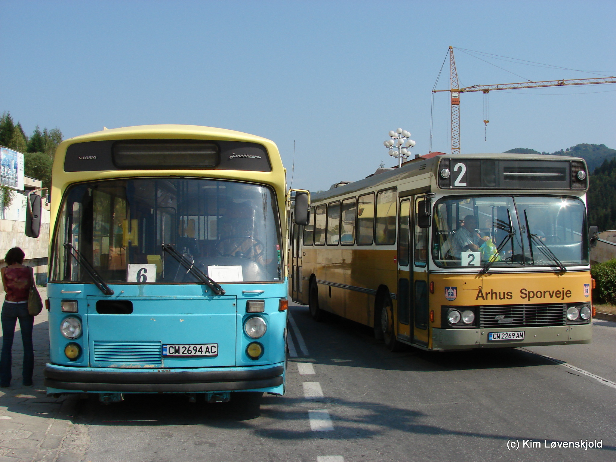 1975' Volvo B59-55 Jonckheere & 1988' DAB 7-1200B