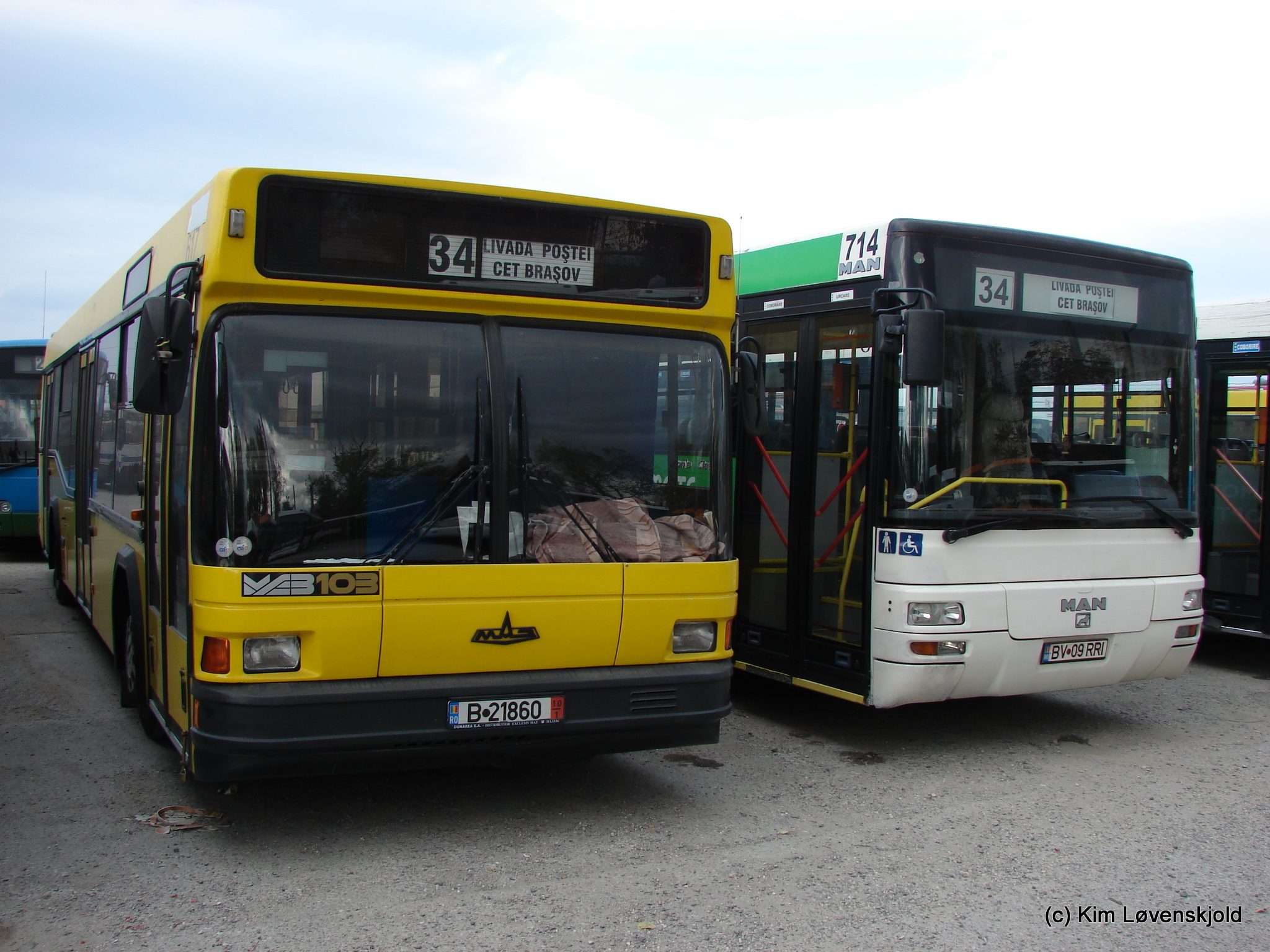 MAZ 103 & MAN A78