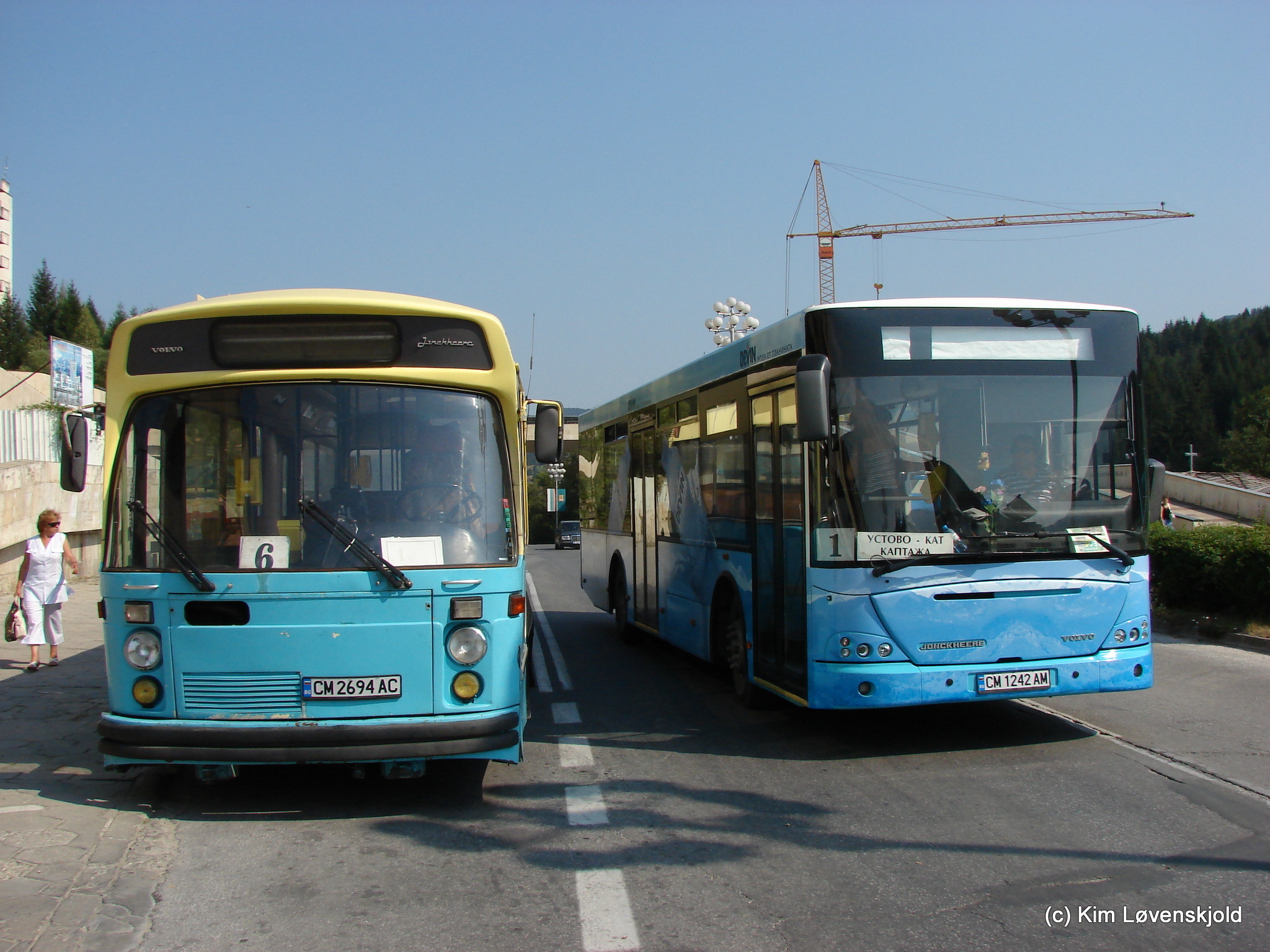 1975' Volvo B59-55 Jonckheere & 2001' Volvo B10M-55 Jonckheere Transit