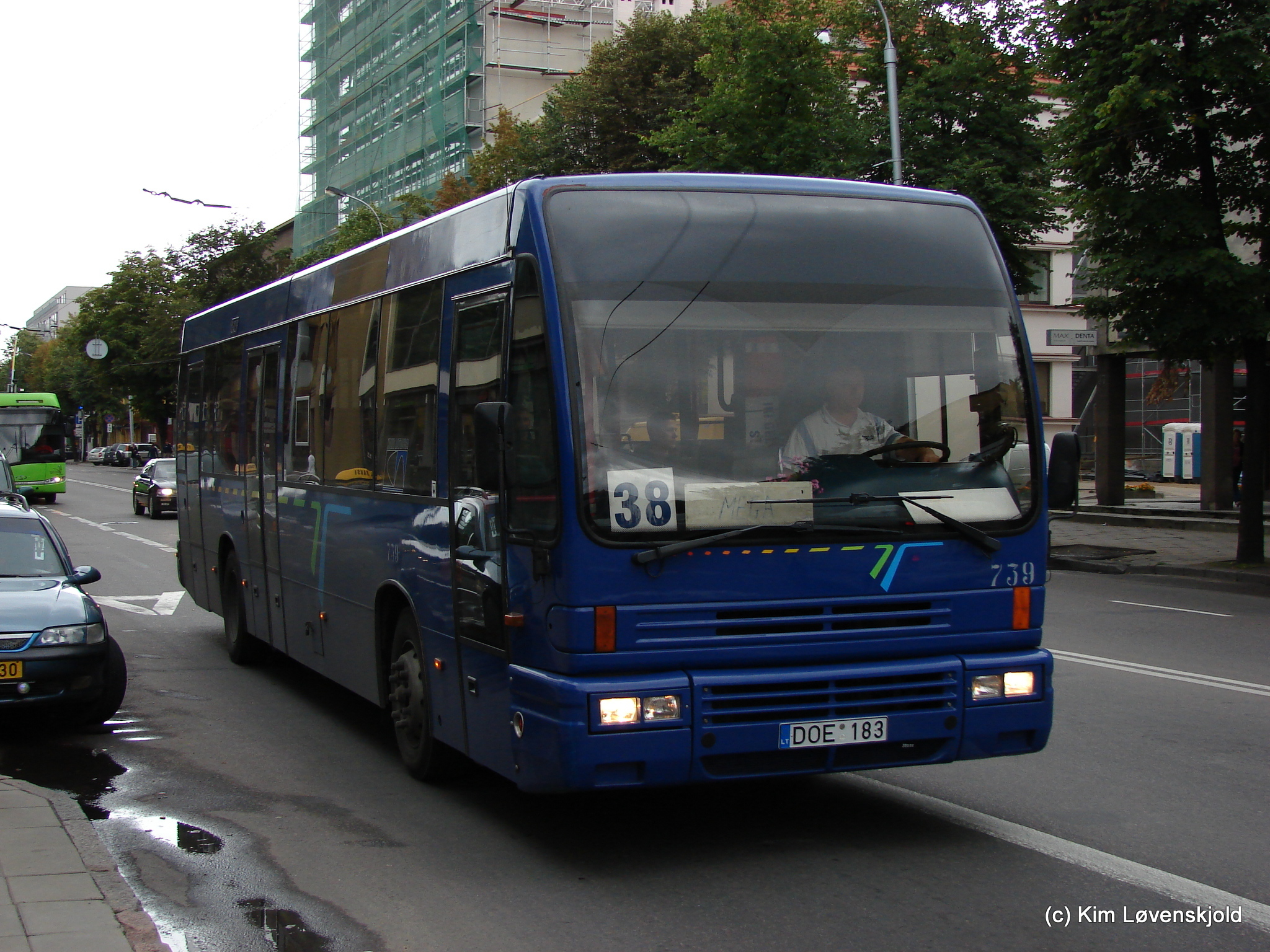 1996' DAF SB220 Den Oudsten B89