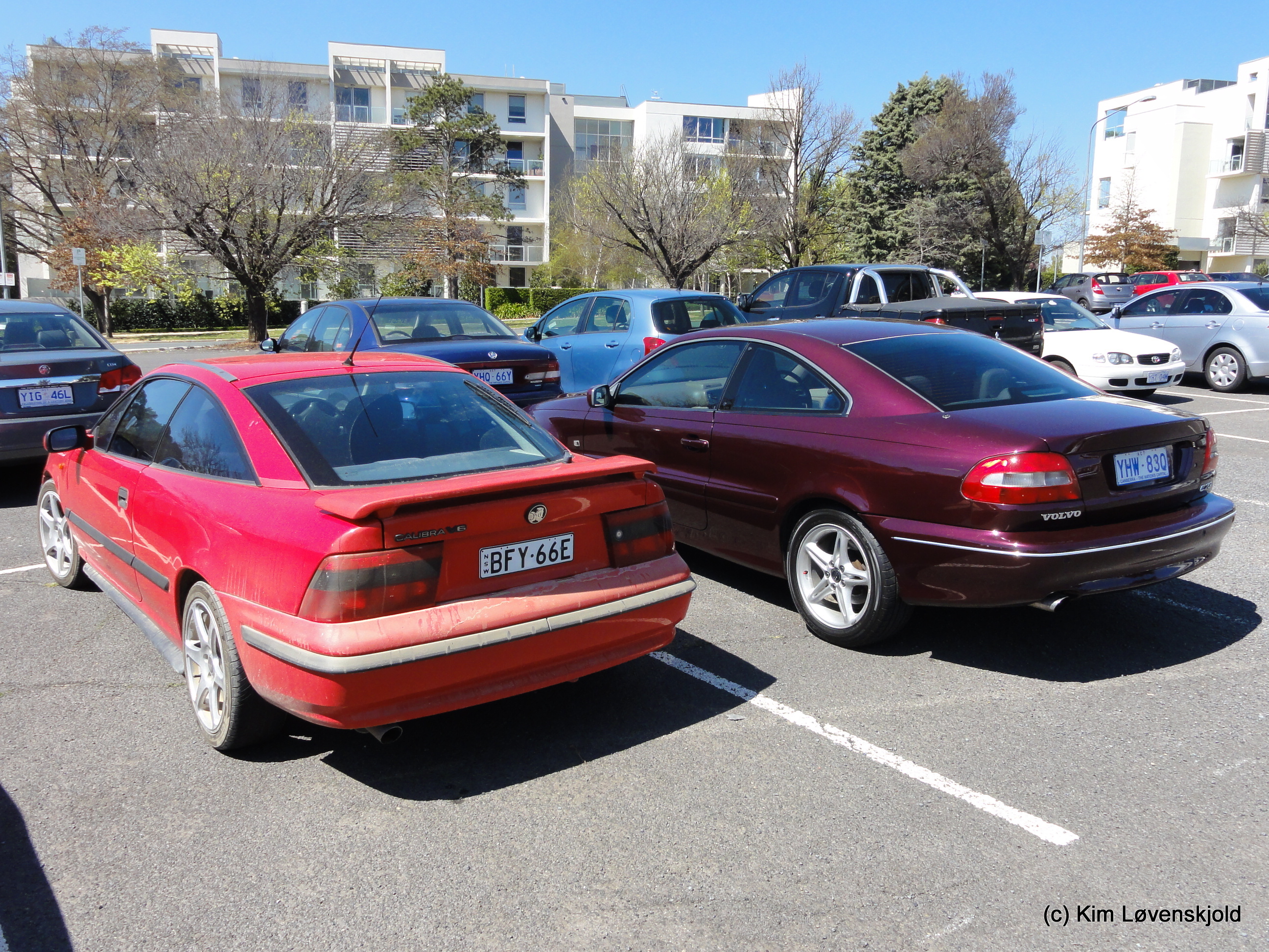 Holden Calibra & Volvo C70