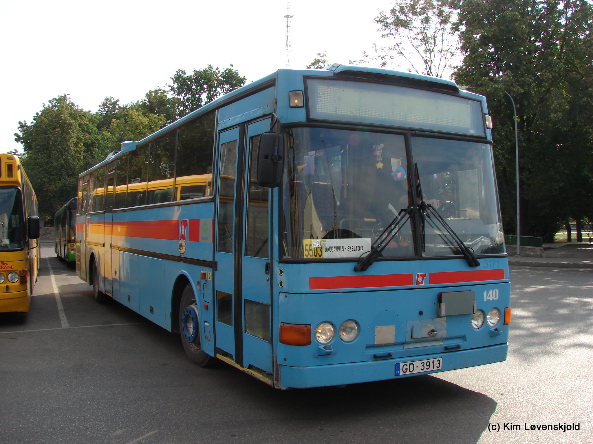 1991' Scania L113CLB Ajokki Express