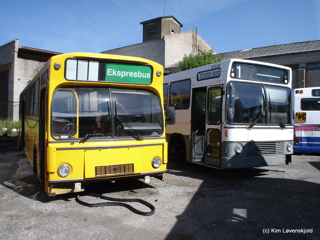 1982' Volvo B10R-59 Aabenraa & 1987' Volvo B10M-60 Aabenraa
