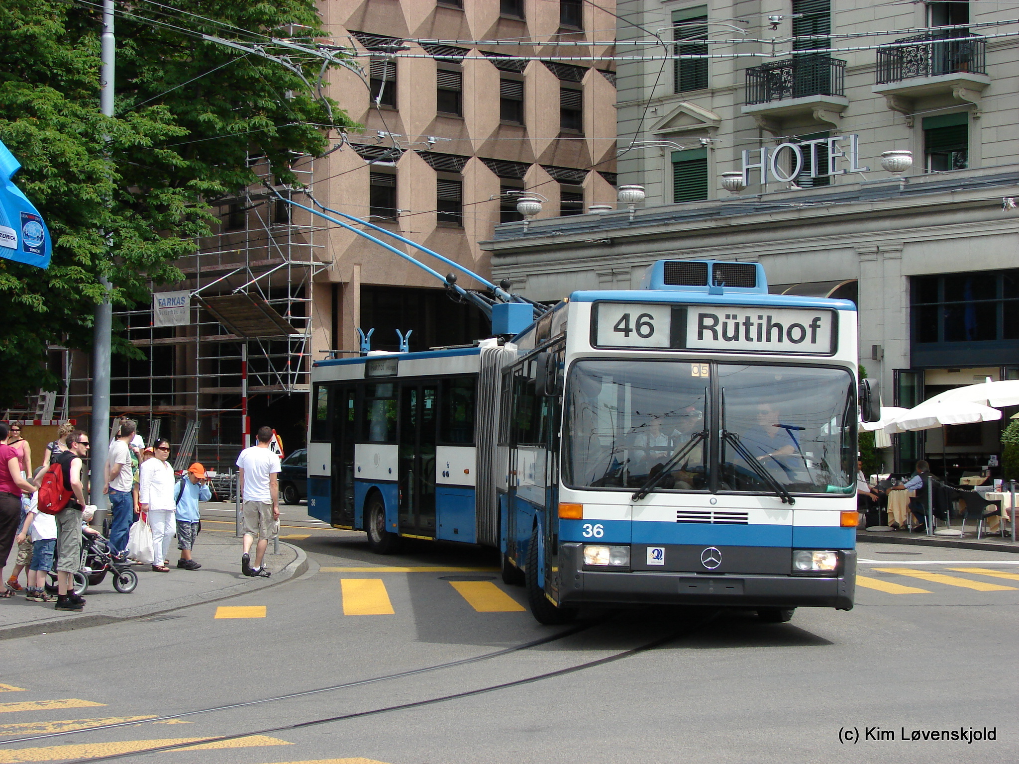 1989' Mercedes O405GTZ