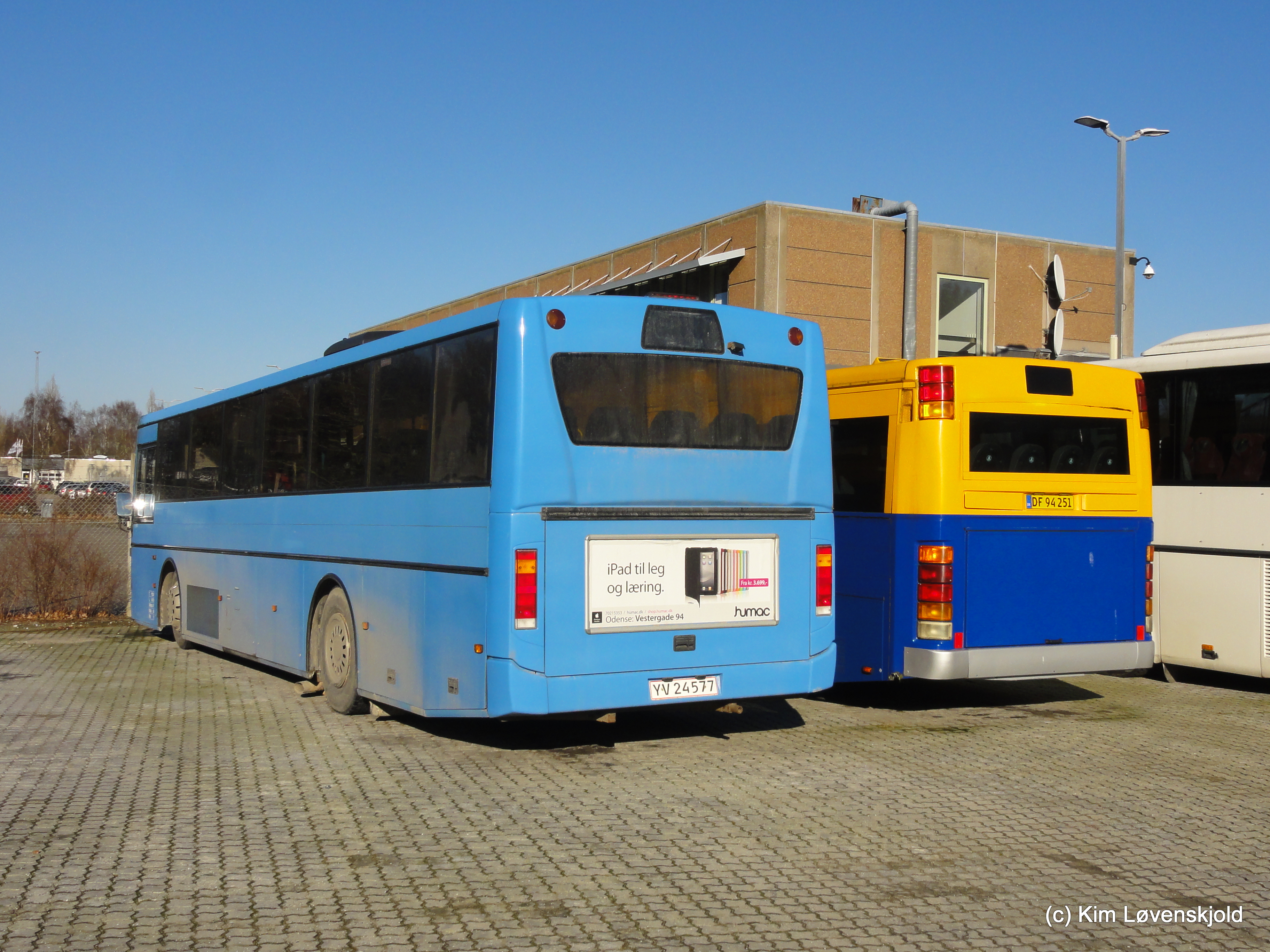 1999' Volvo B10M-60 Vest V25 & B10BLE Aabenraa 2000NL