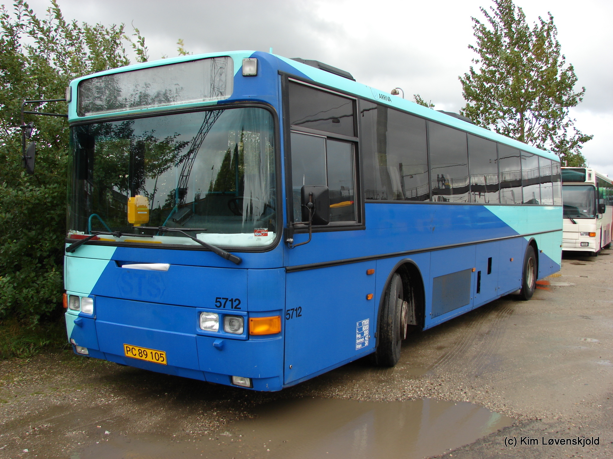 1998' Volvo B10M-60 Vest Liner