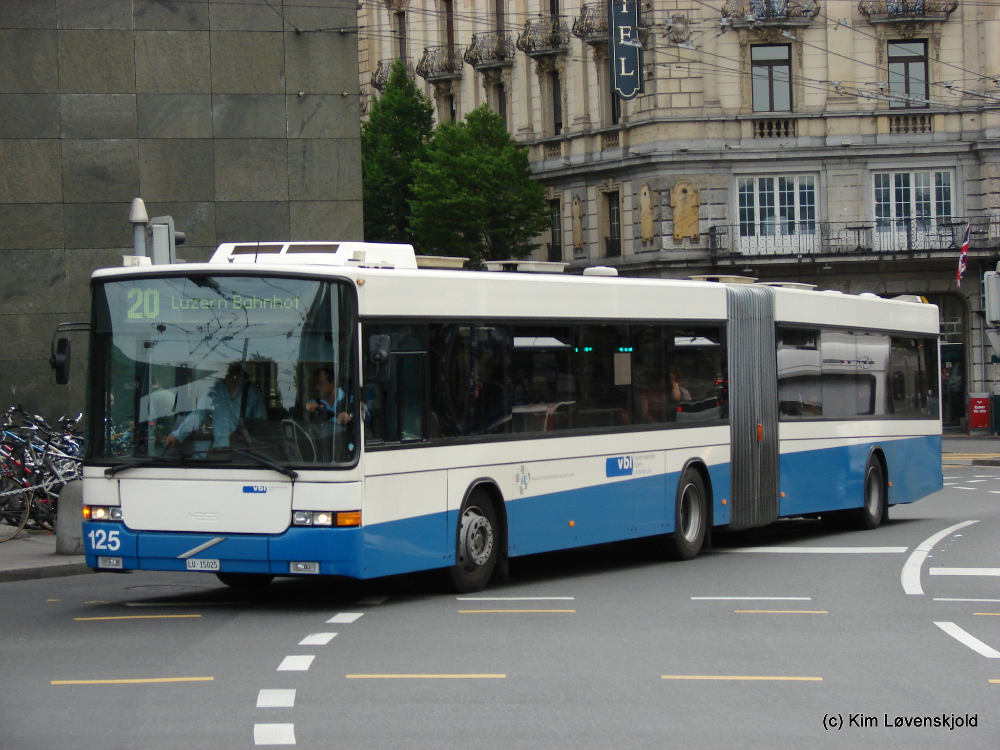 1996' Volvo B10LA Hess