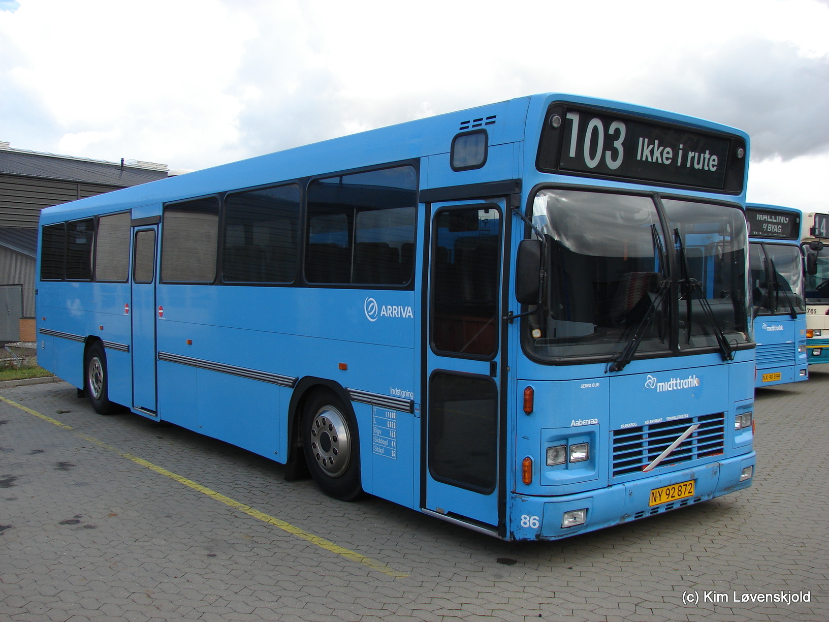 1995' Volvo B10M-60 Aabenraa