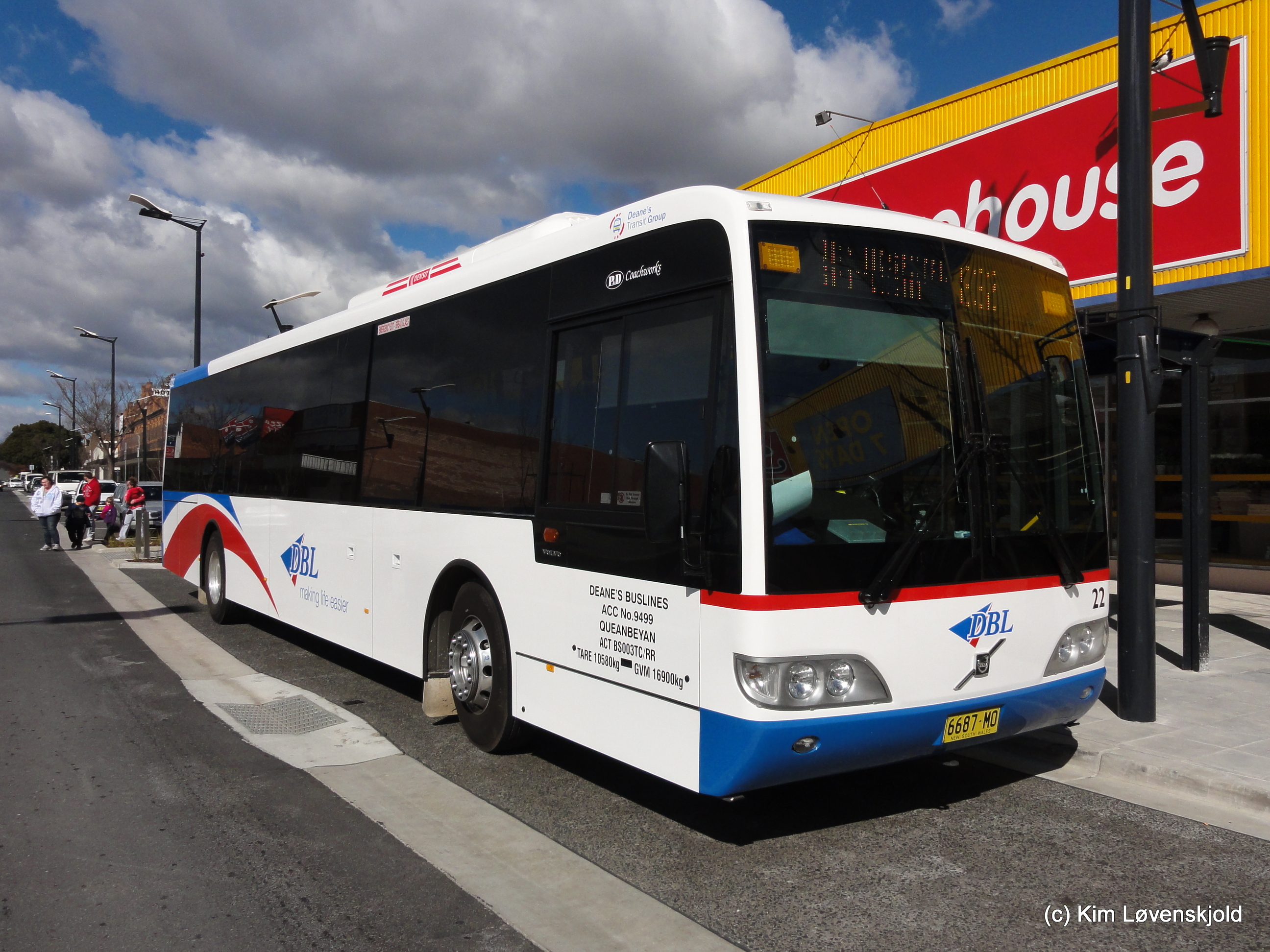 2012' Volvo B7RLE P&D
