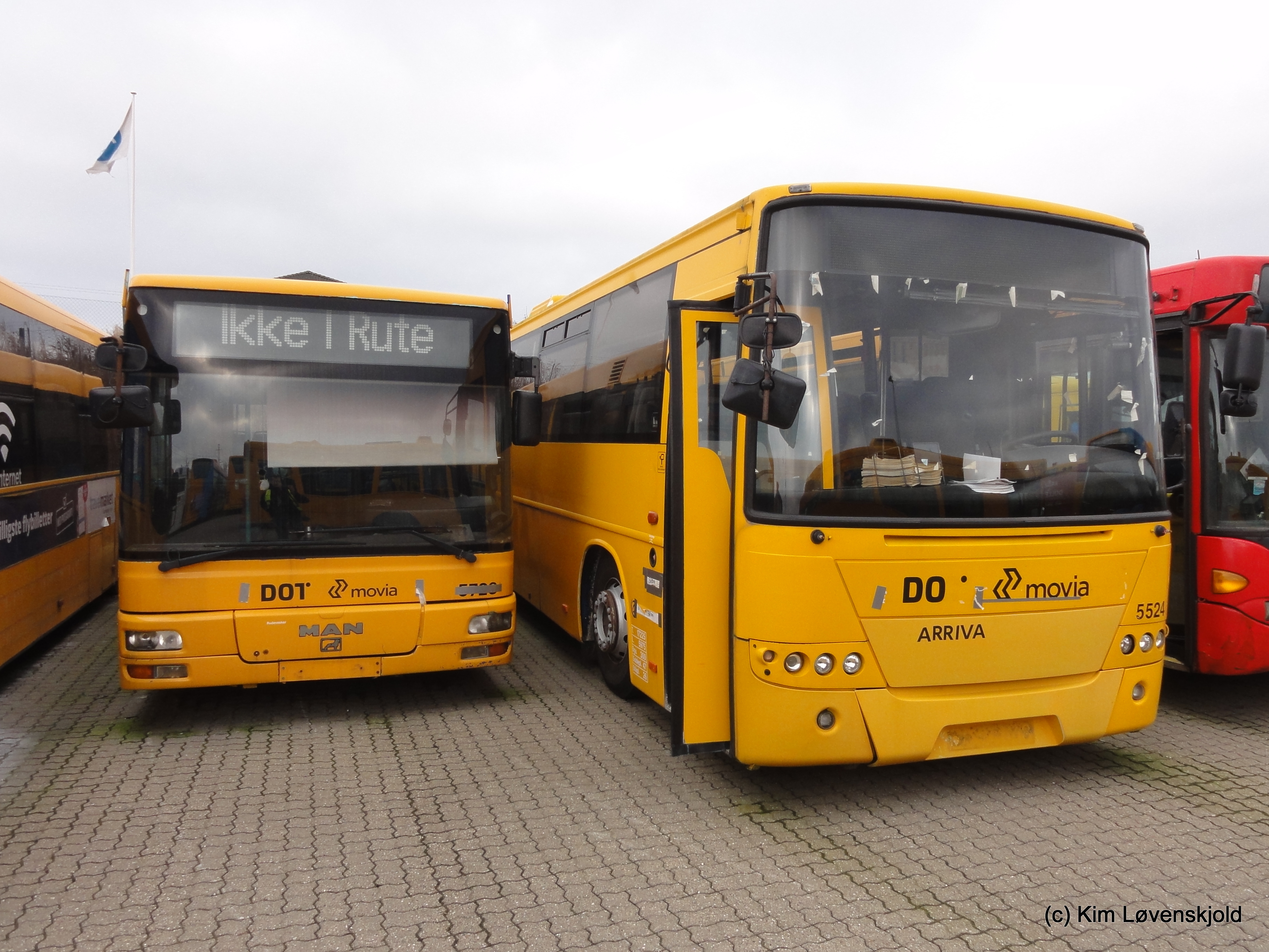2001' MAN A76 & 2006' Volvo B12M-60 Carrus