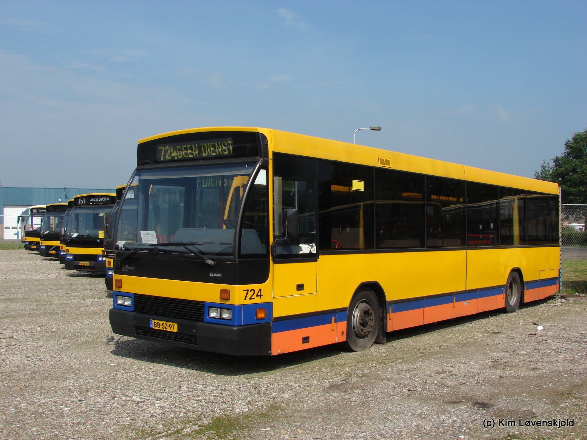 1995' DAF SB220 Den Oudsten B88