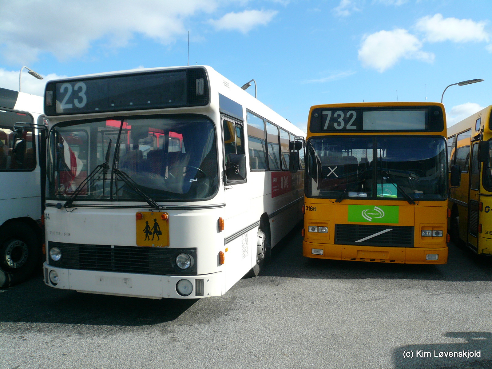 1992' Volvo B10M-60 DAB & 1993' Volvo B10M-55 Aabenraa