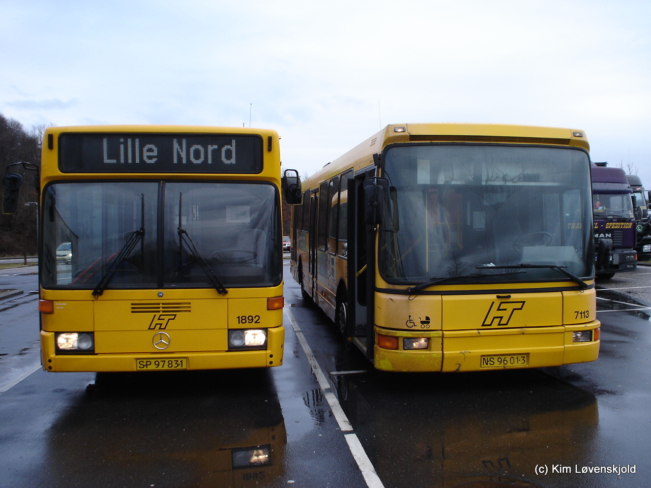 1992' Mercedes O405N & 1994' DAB 15-1200C