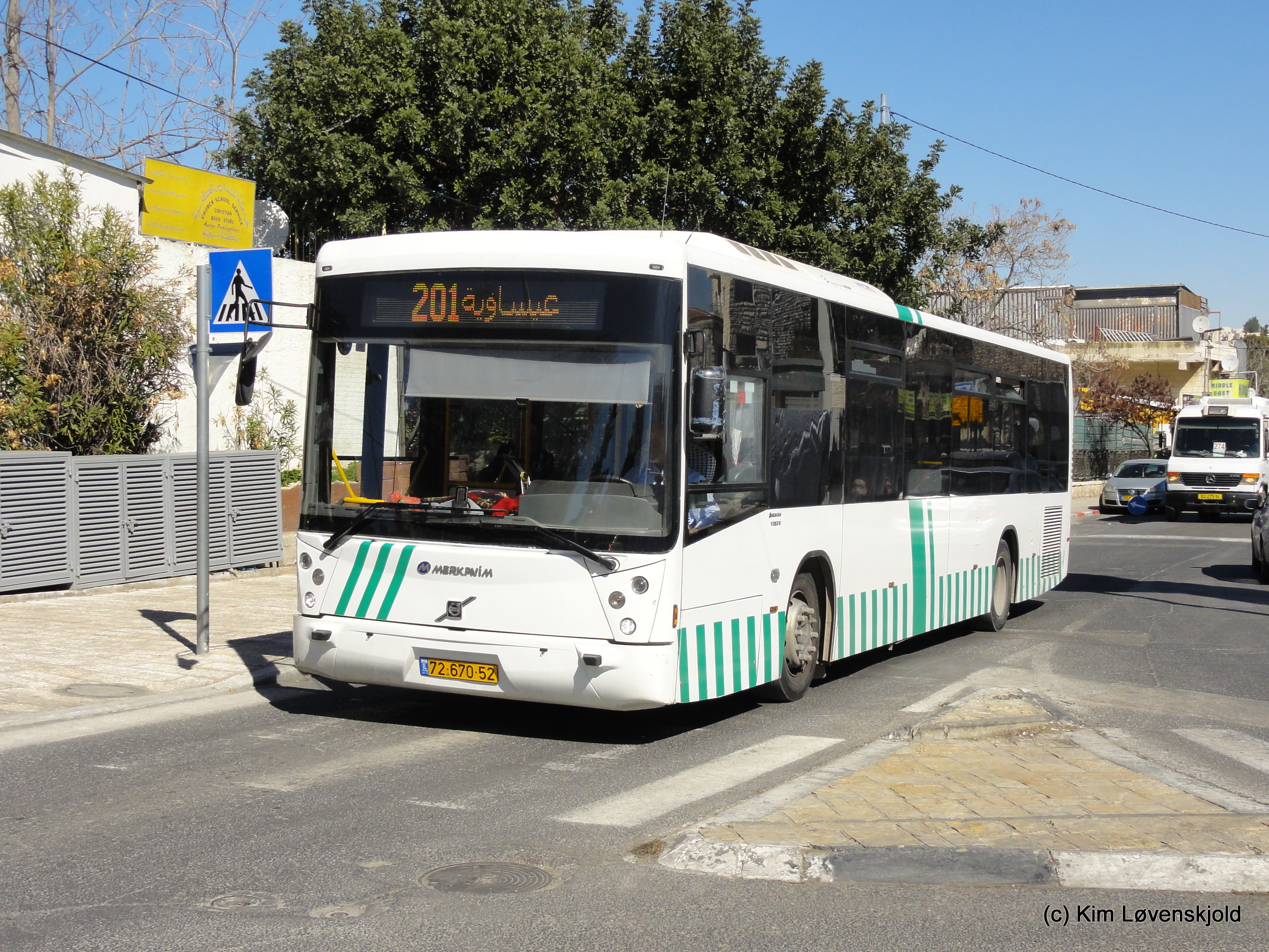 Volvo B8RLE Merkavim Pioneer