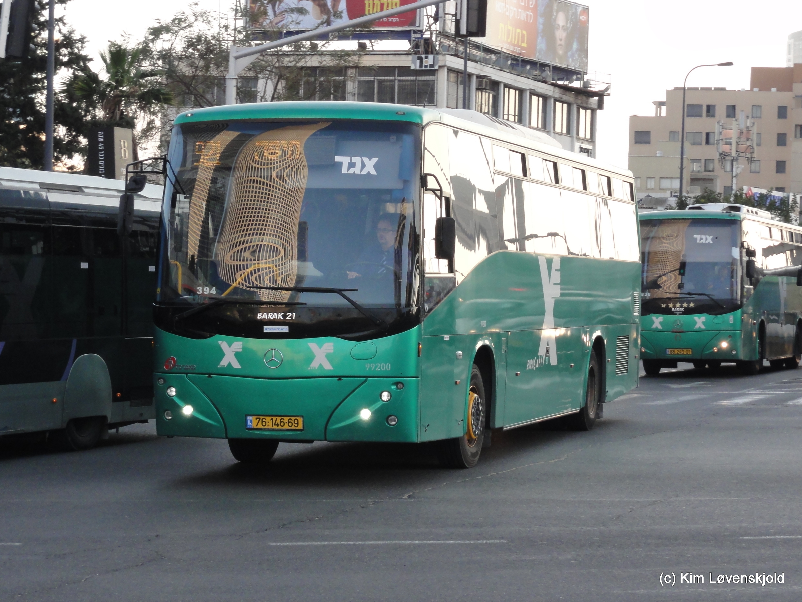 Mercedes OC500 Haargaz Barak 21