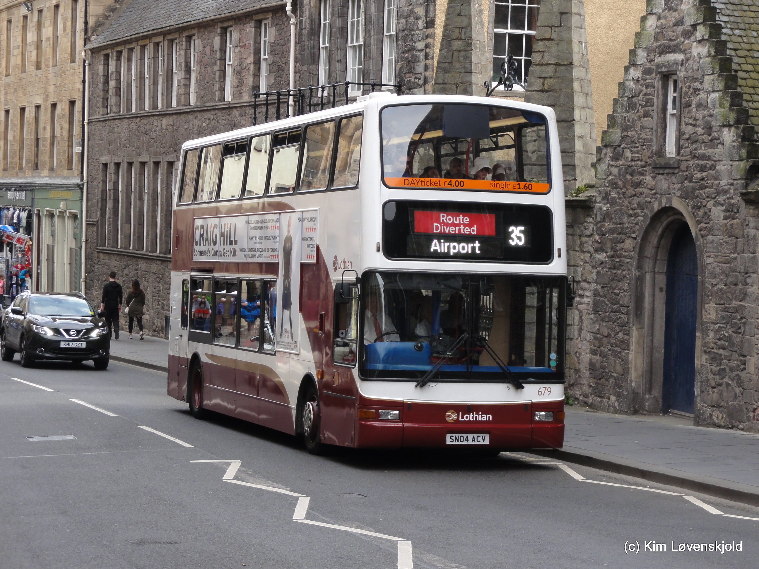 2004' Dennis Trident SLF Plaxton President