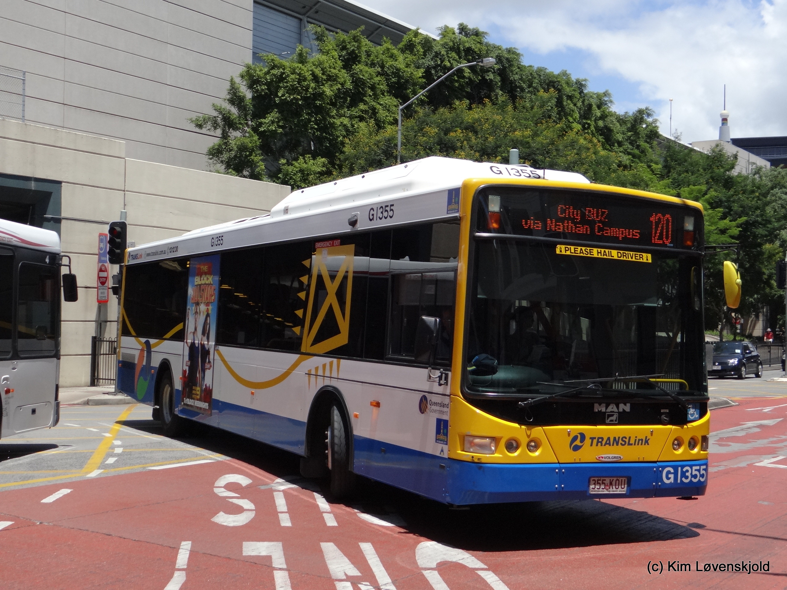 2007' MAN 18.310 CNG Volgren CR228L