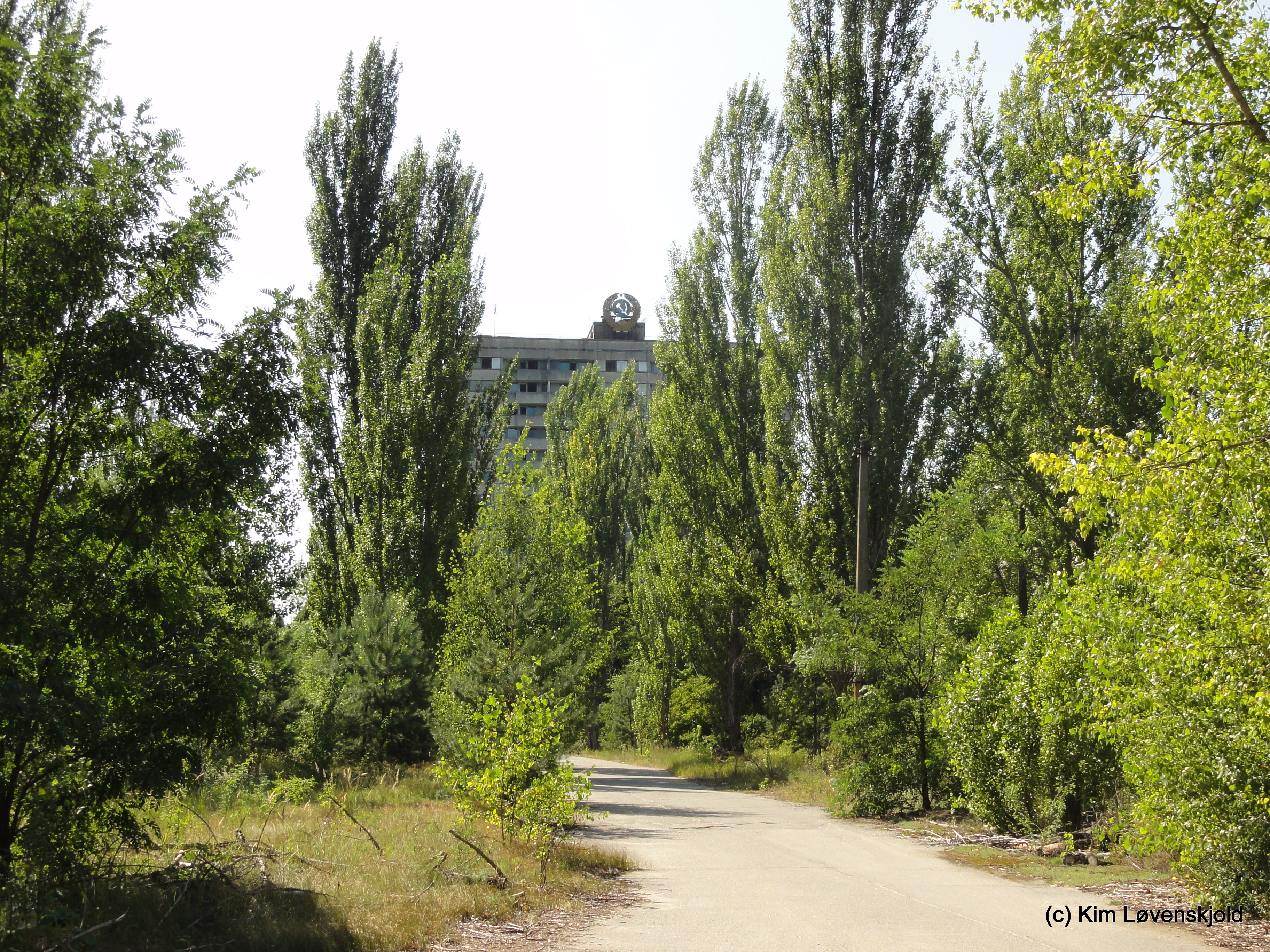 Pripjat, Chernobyl exclusion zone