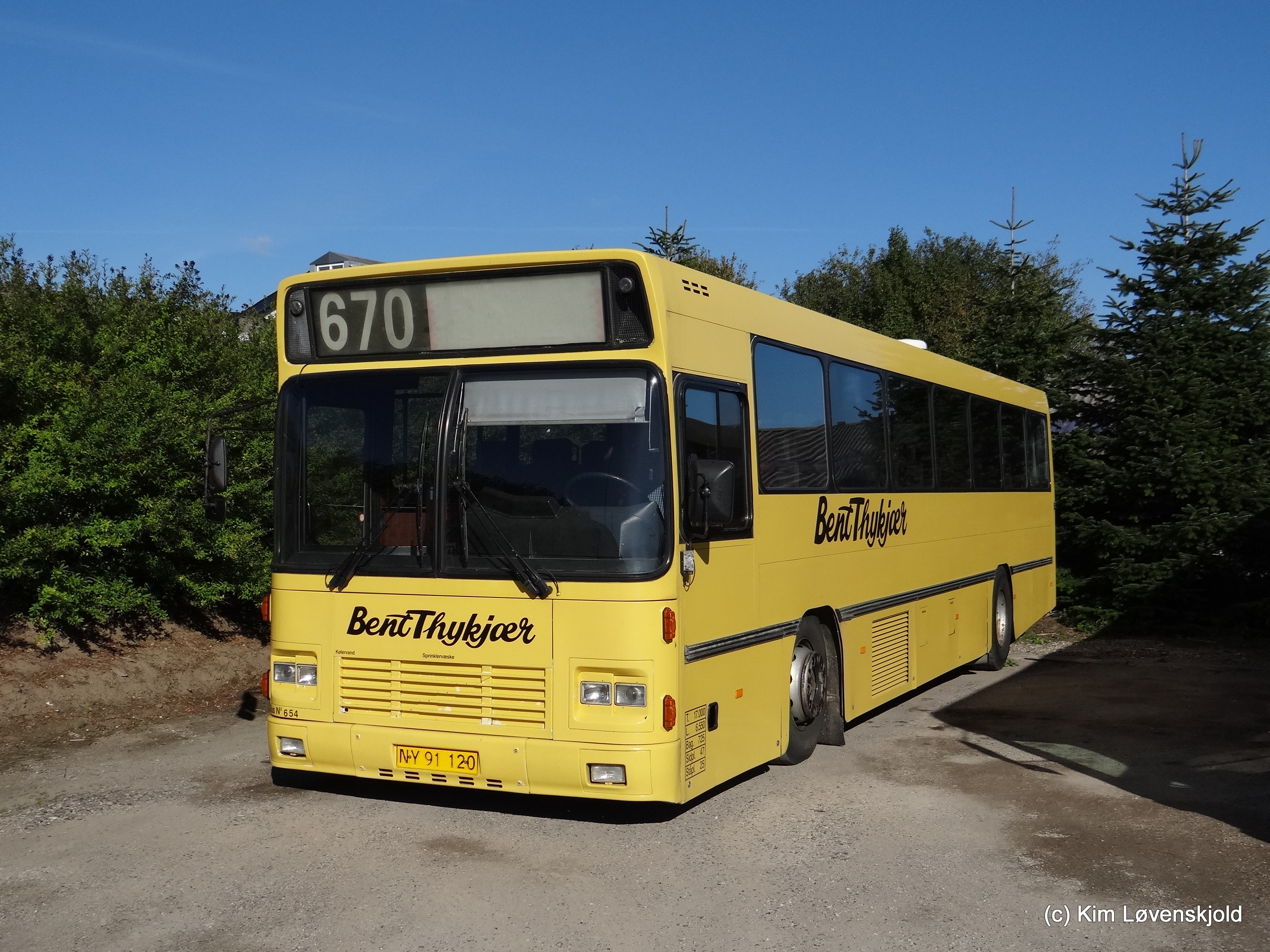 1995' Volvo B10M-60 Aabenraa