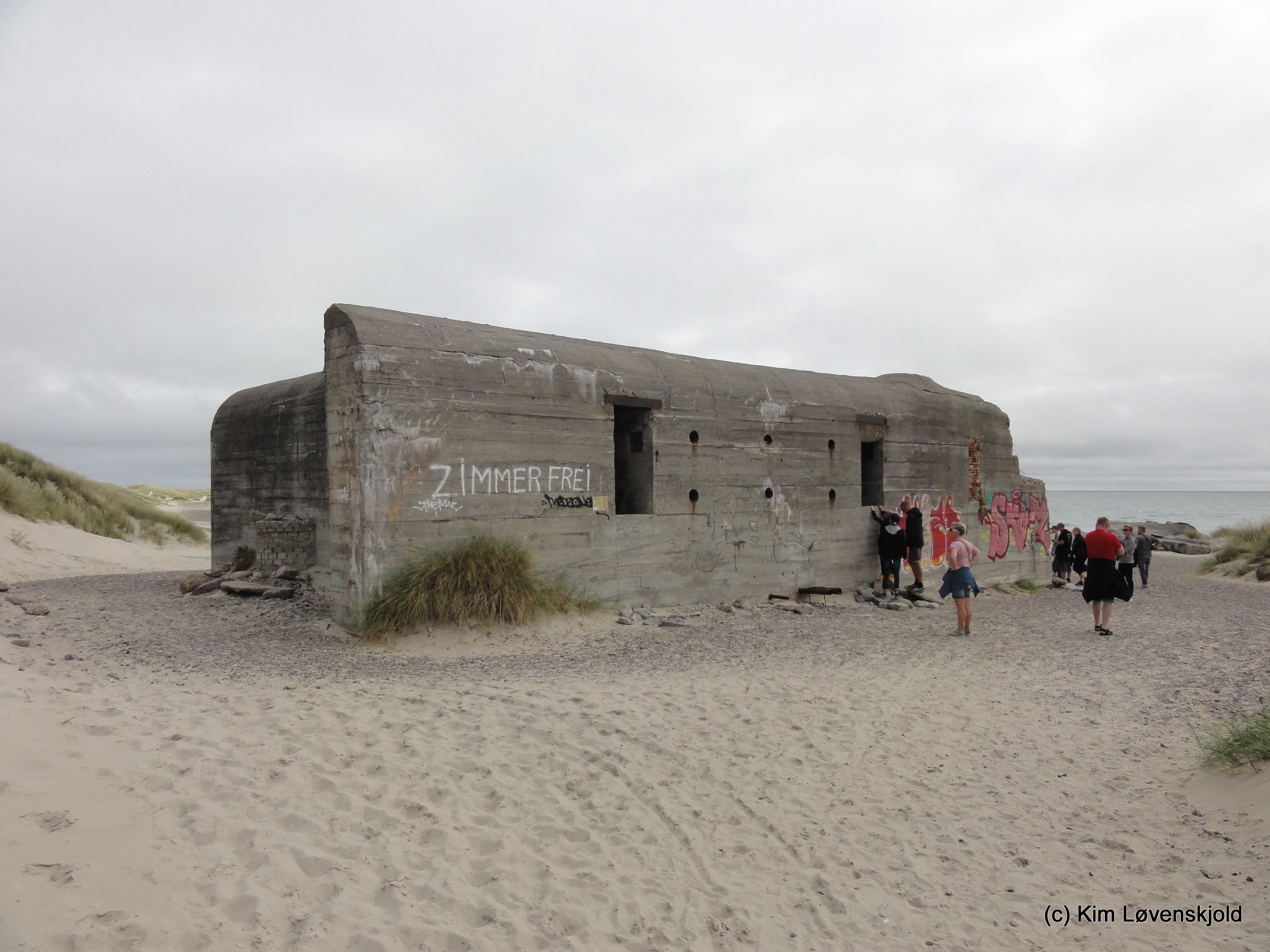 WW2 bunker in Skagen, Denmark