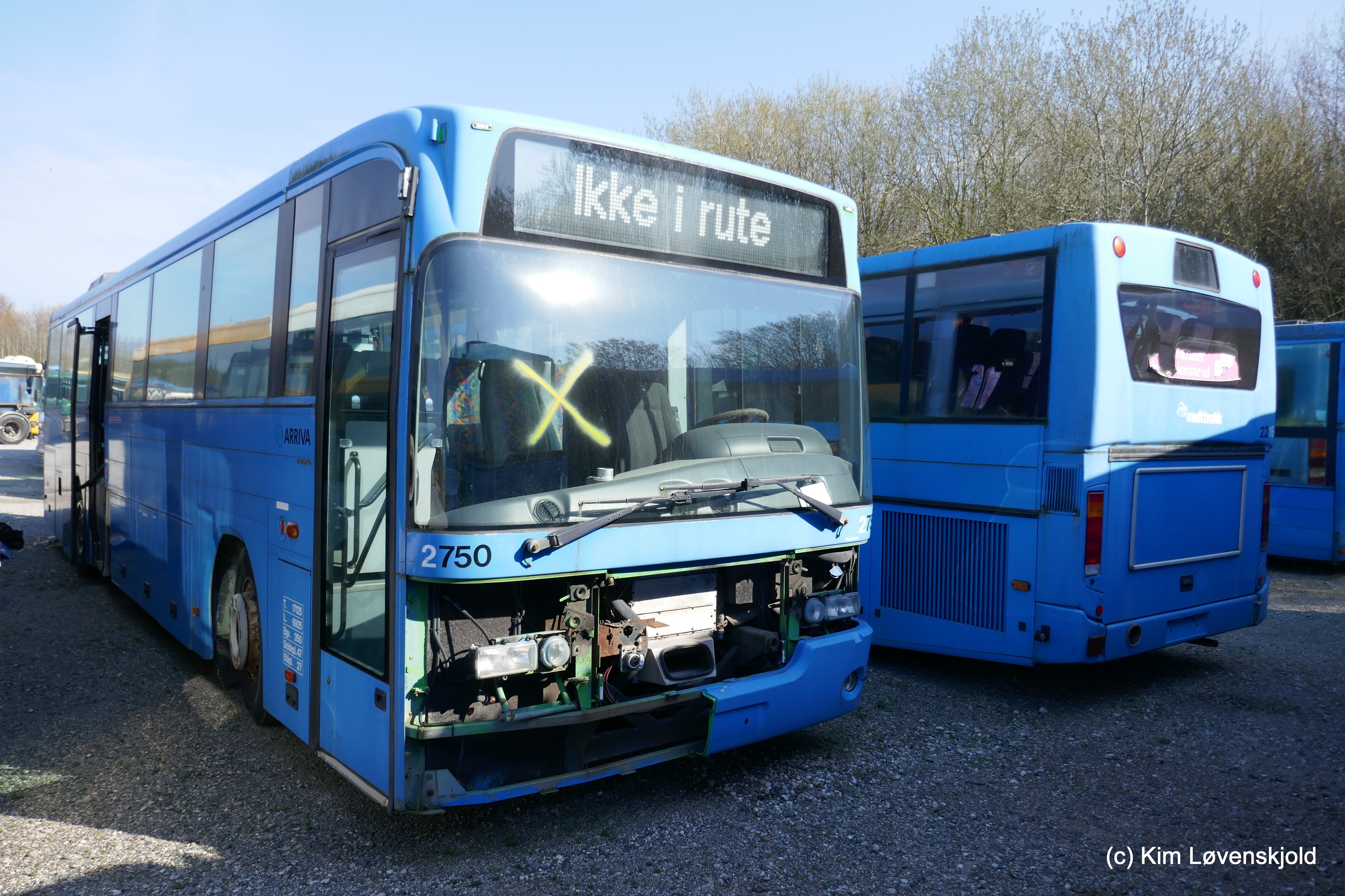 2002' Volvo B12M-65 Aabenraa 8500 & 2003' Scania L94IB Vest V25 (DAB)