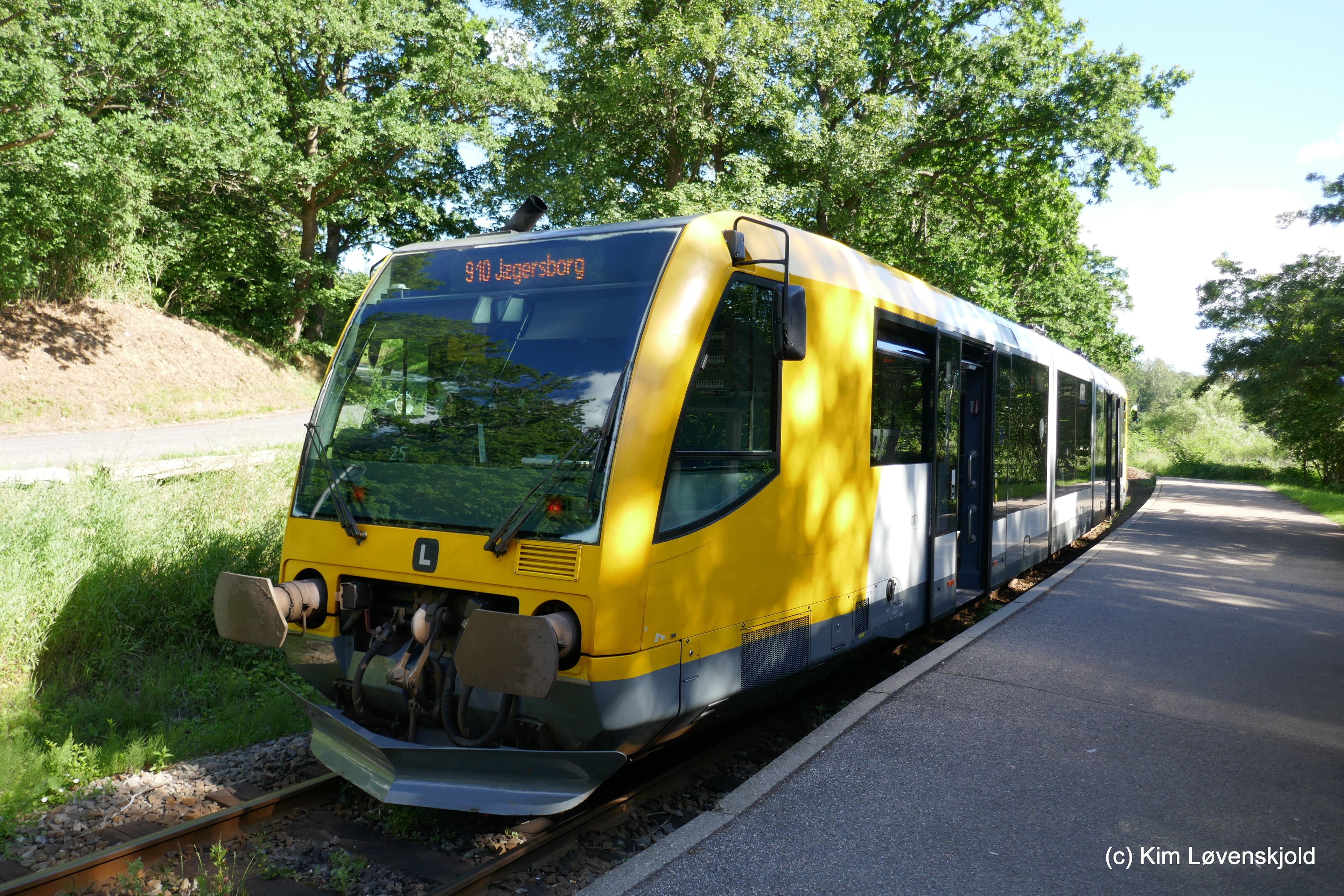 Local train in Greater Copenhagen