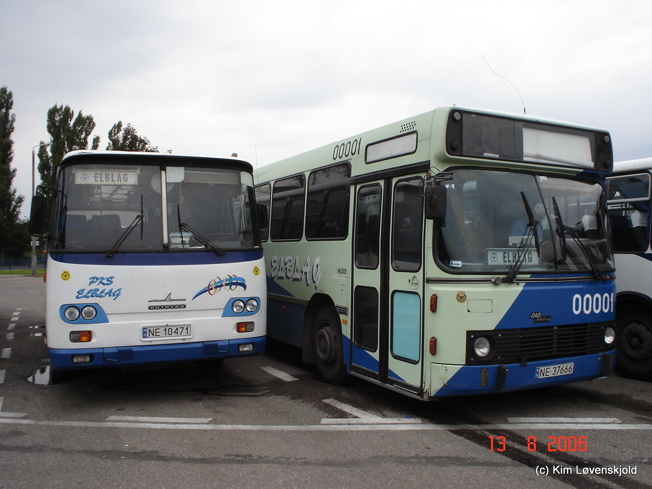 Autosan H9 & 1986' Leyland DAB 8-1200B