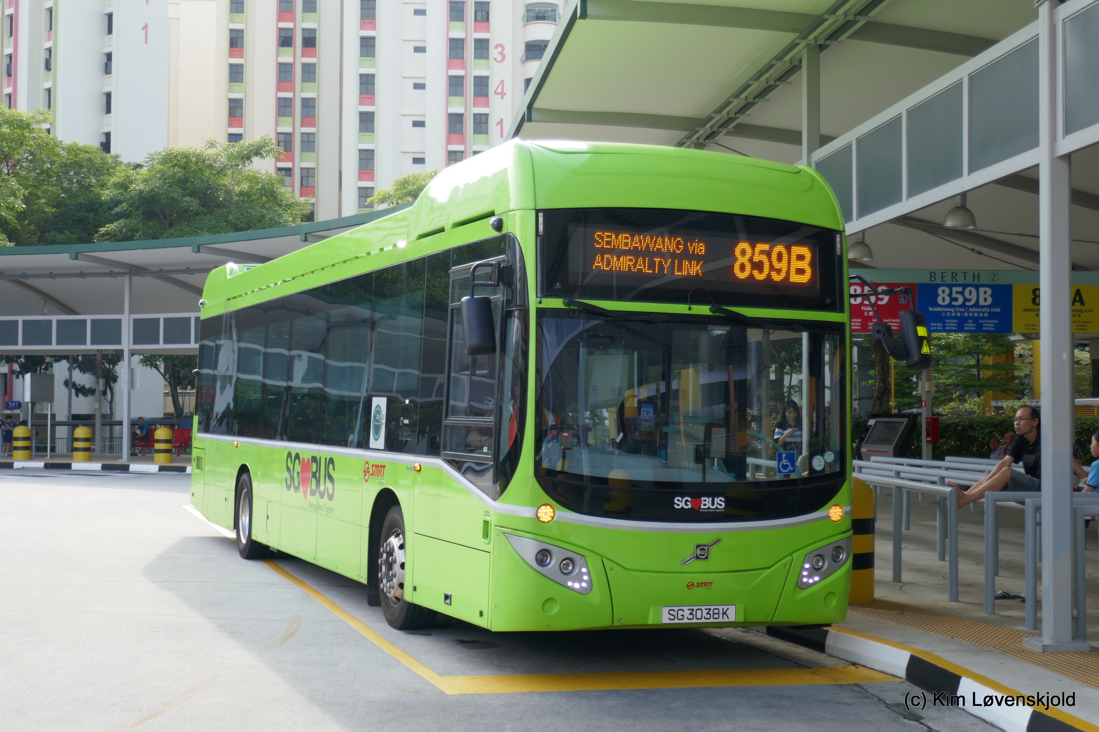 Volvo B5LH MCV Evora