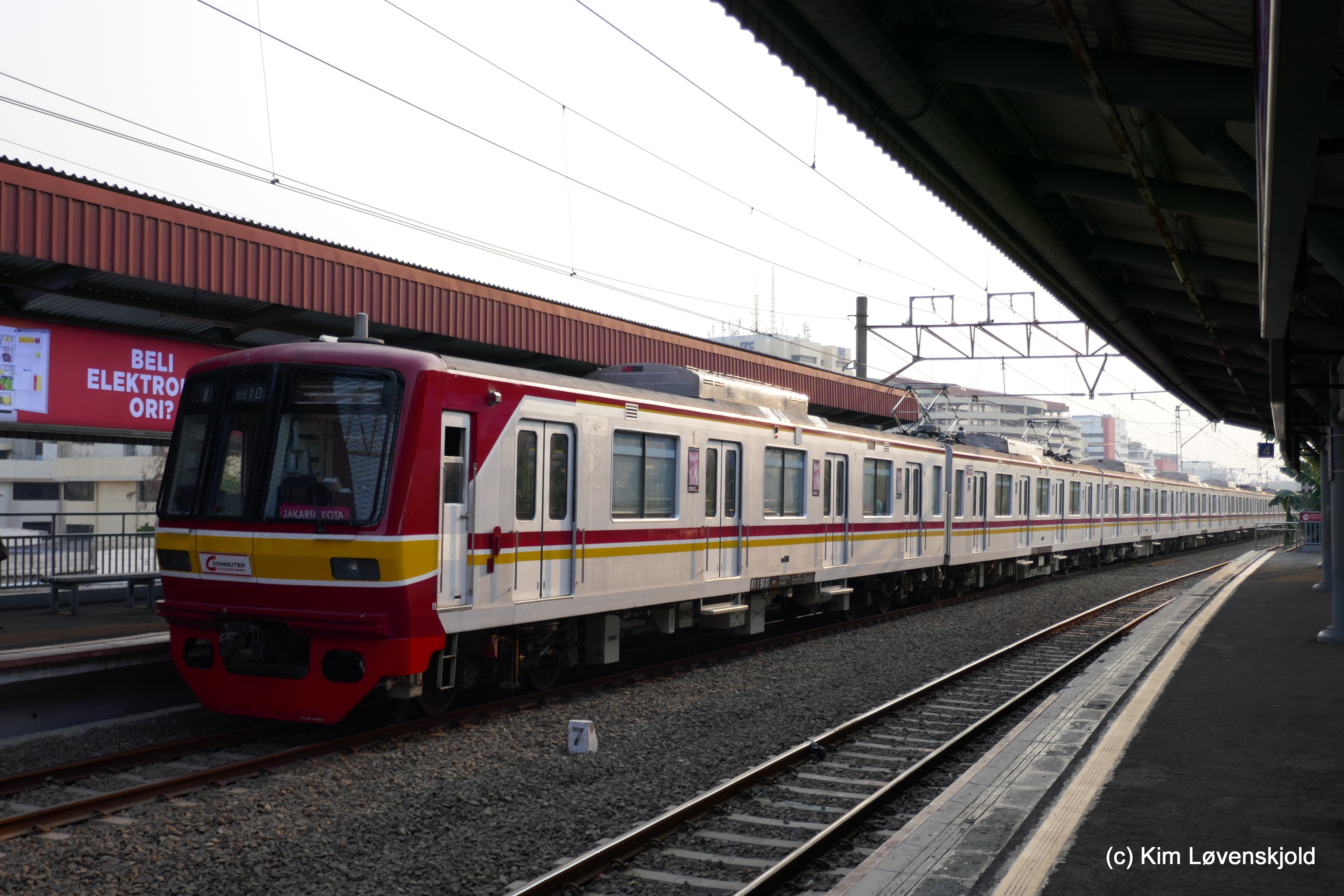 Local Jakarta train