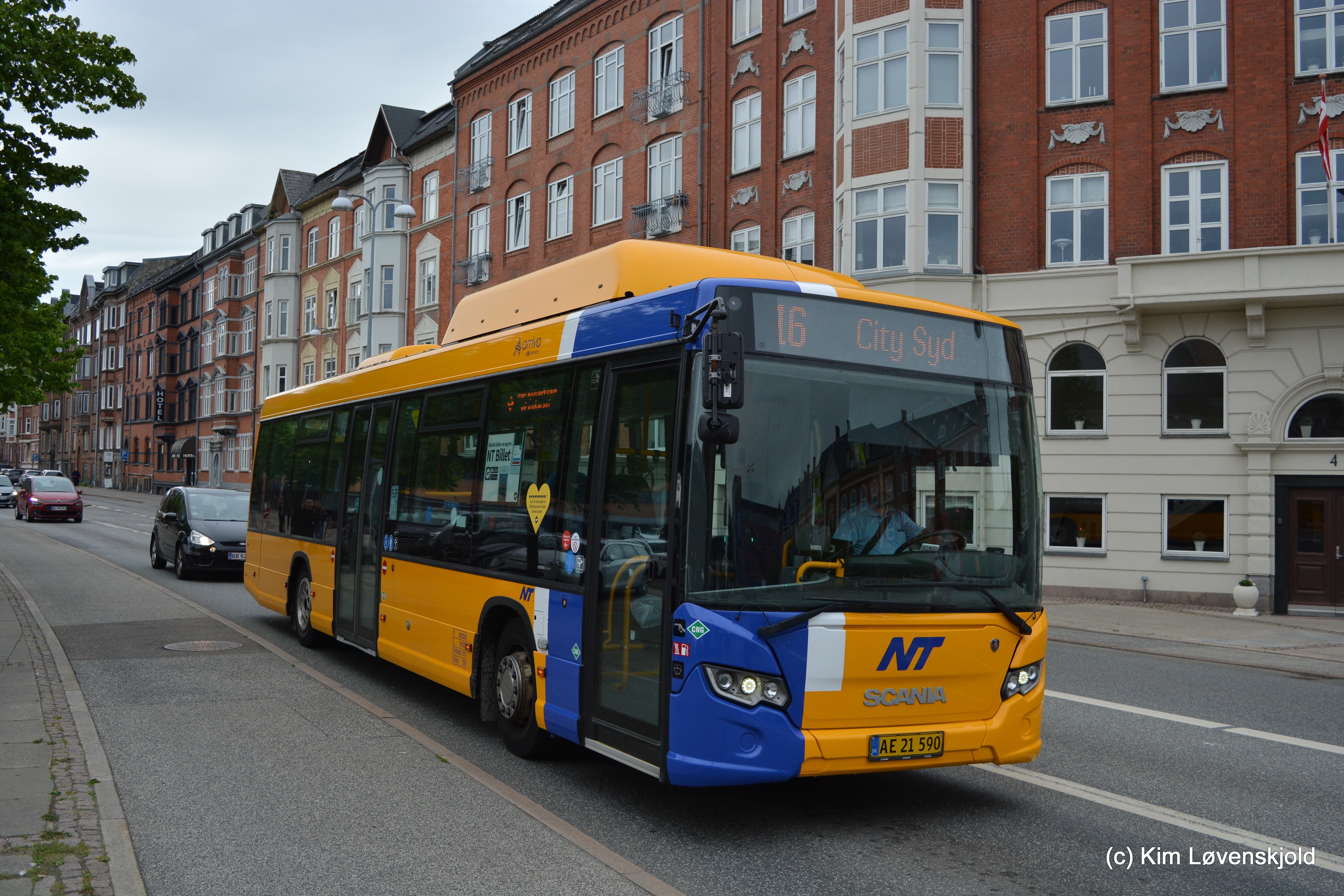 2014' Scania CK280UB CNG Citywide LE