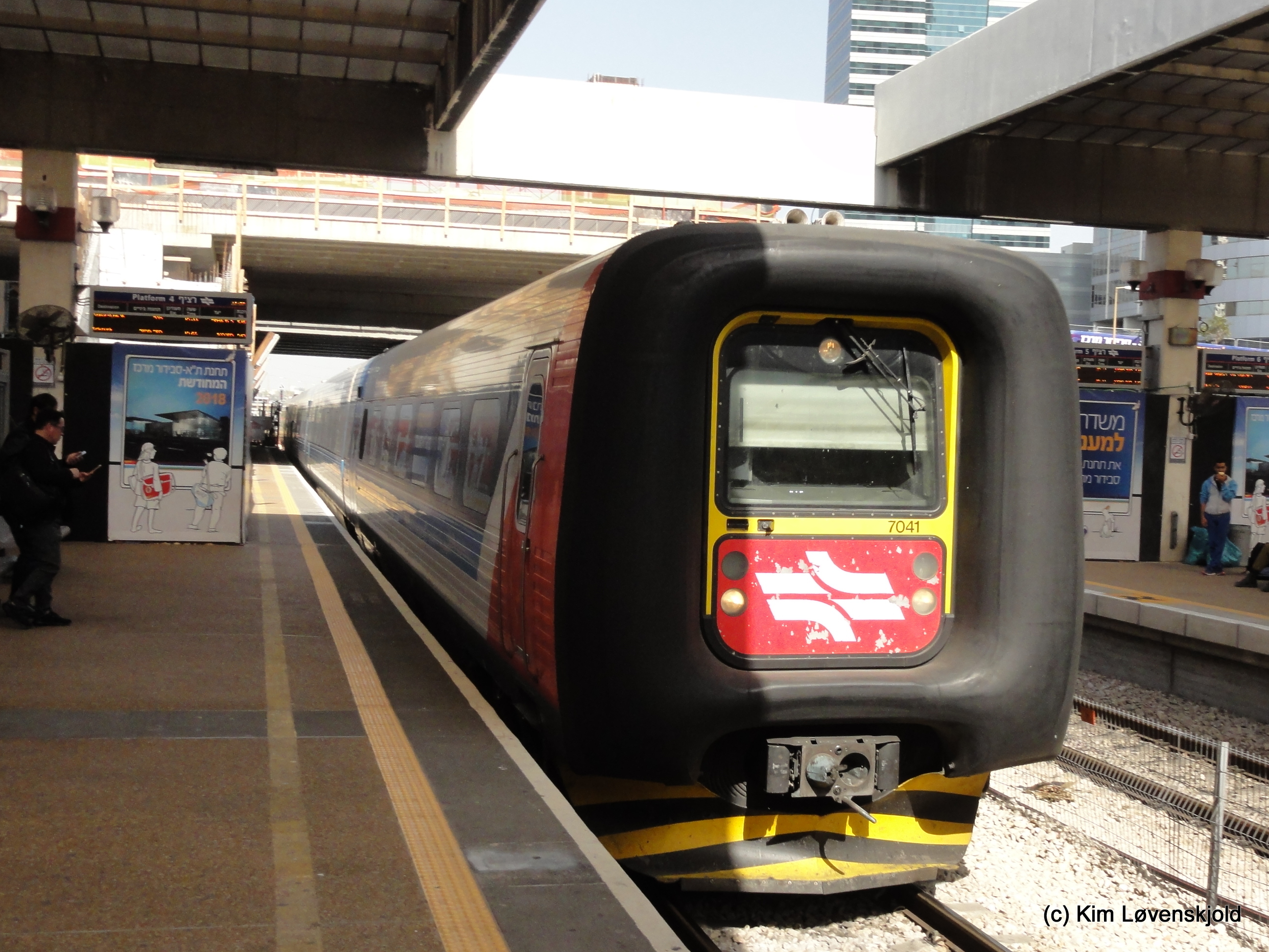 Danish built IC3 Train - Israel Railways