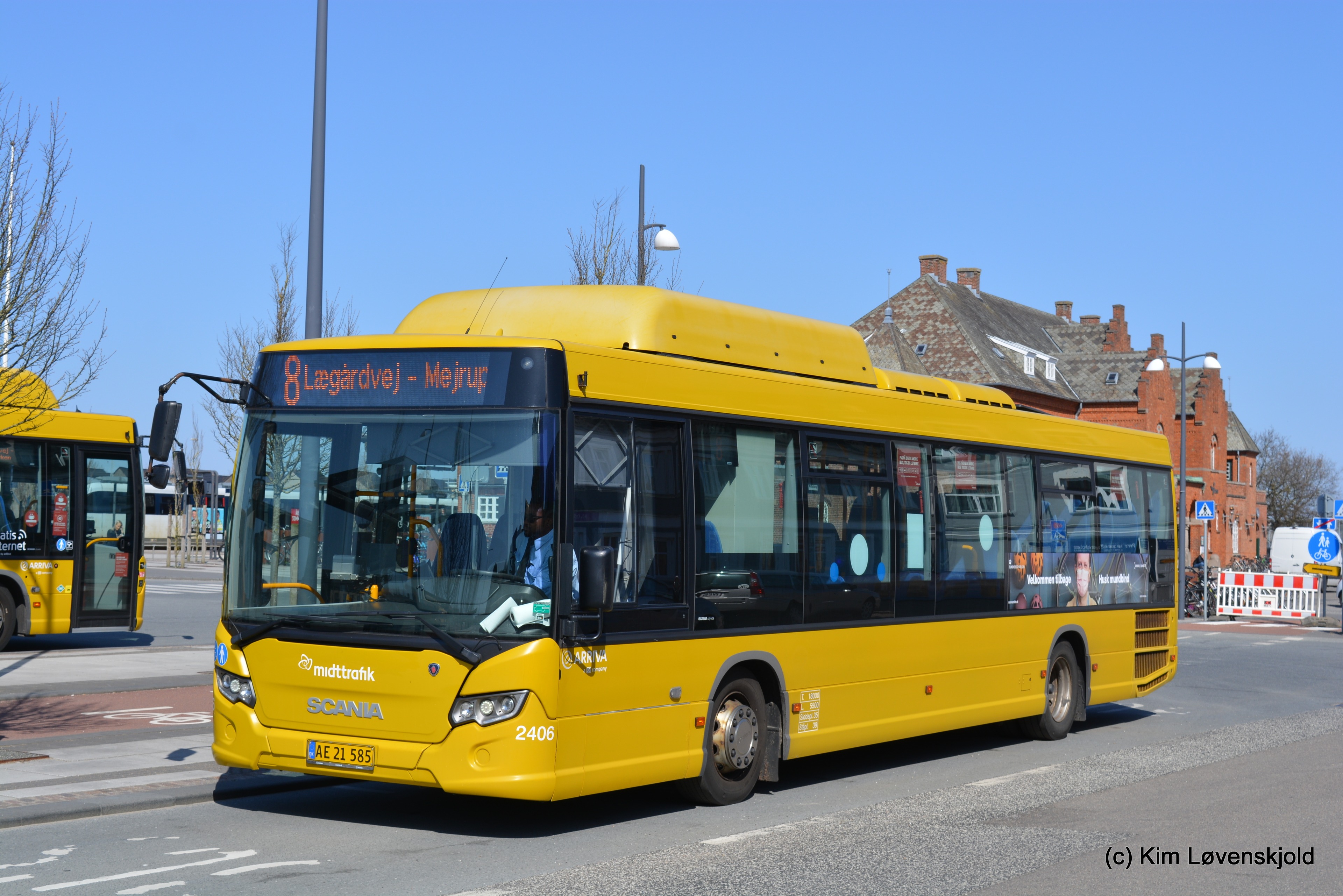 2014' Scania CK280UB CNG CityWide LE