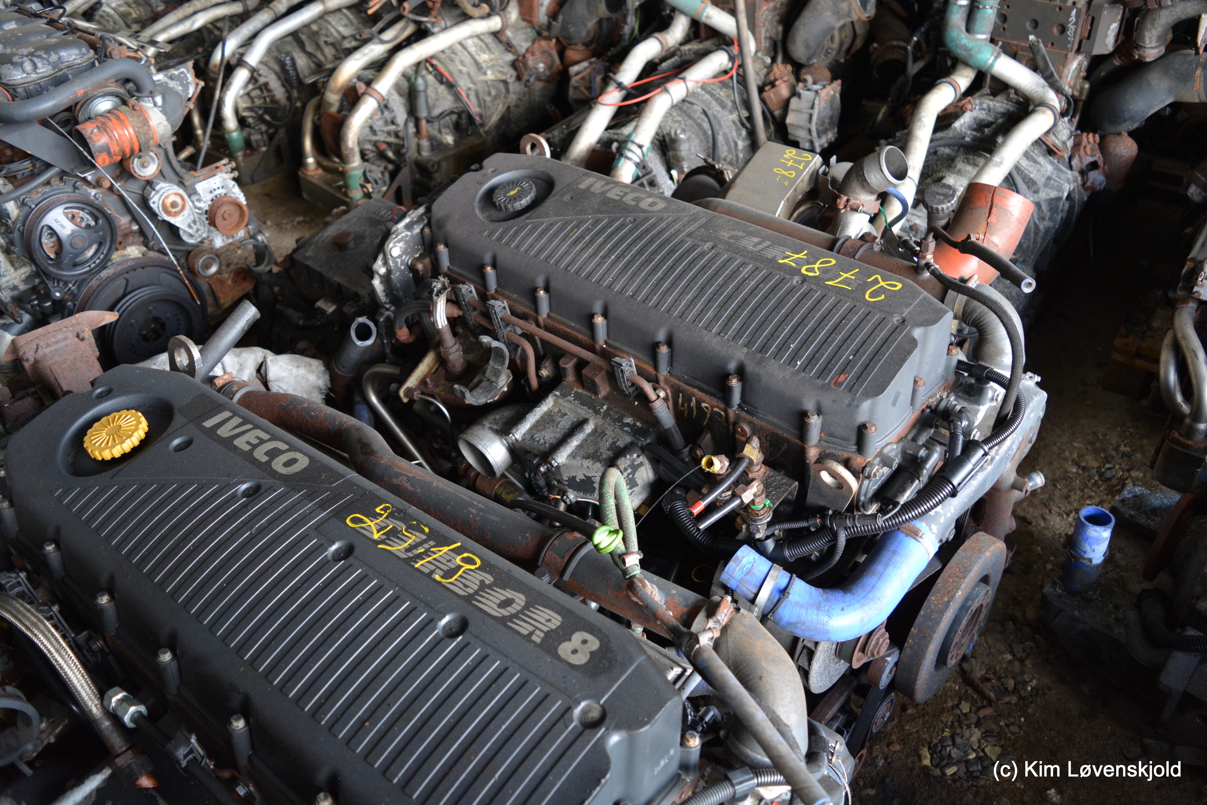 Iveco Cursor 8 engines from scrapped Arriva Irisbus Arway