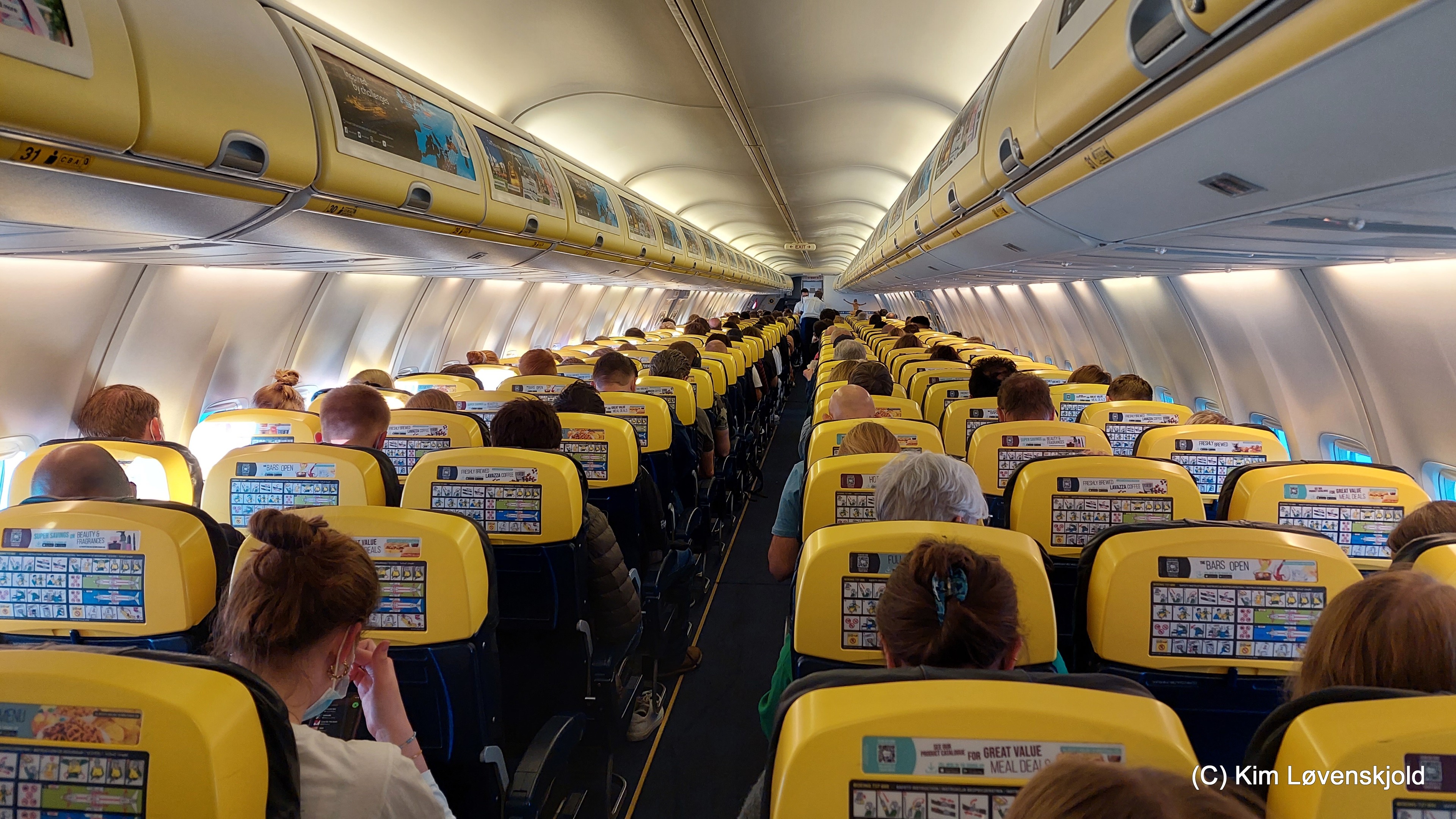 Yellow Theme at Ryanair